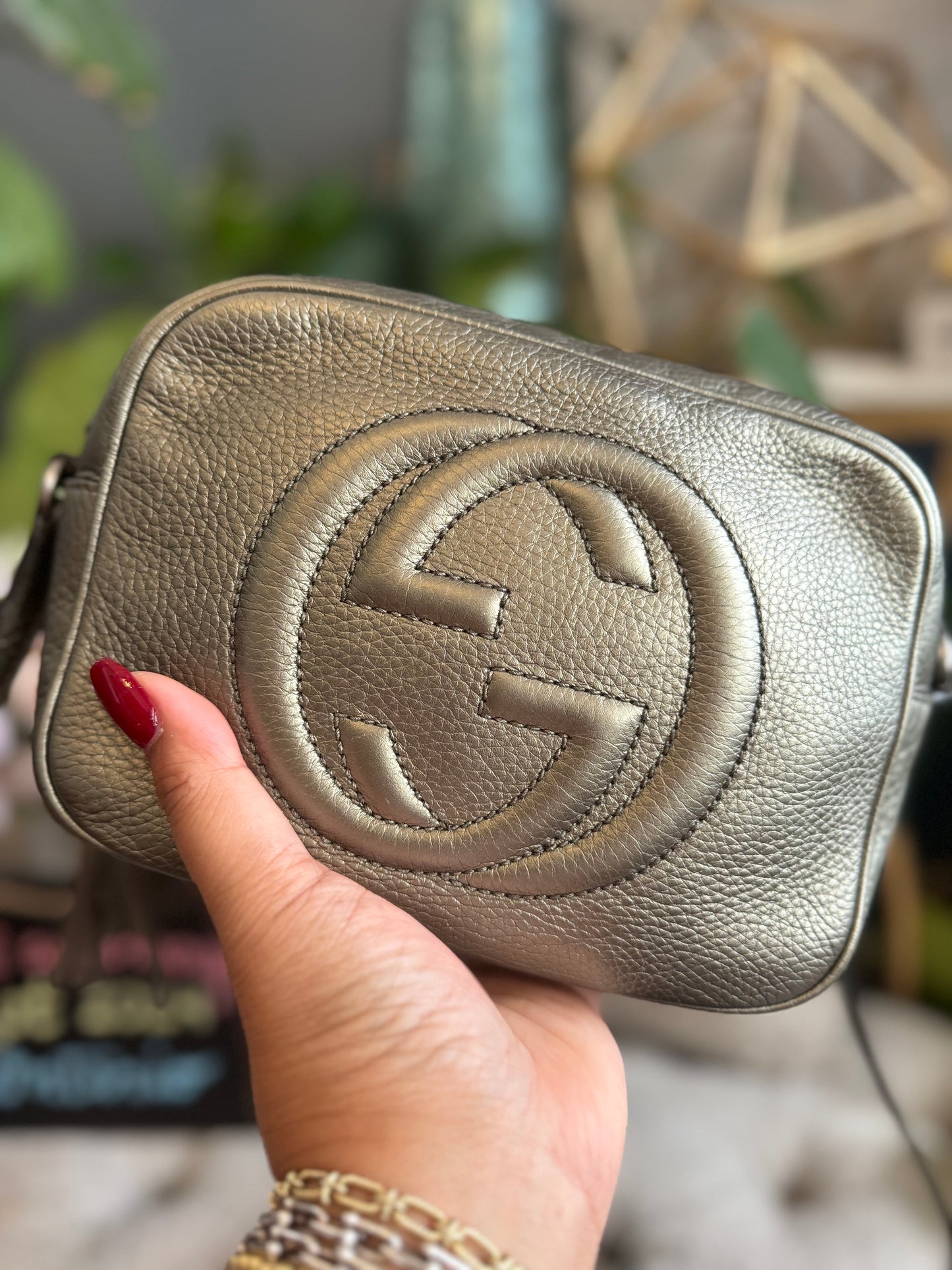 Gucci Soho Disco in Pewter