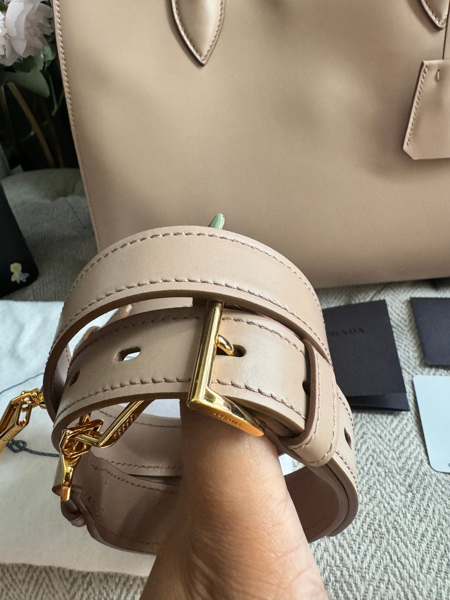Prada City Calf Tote