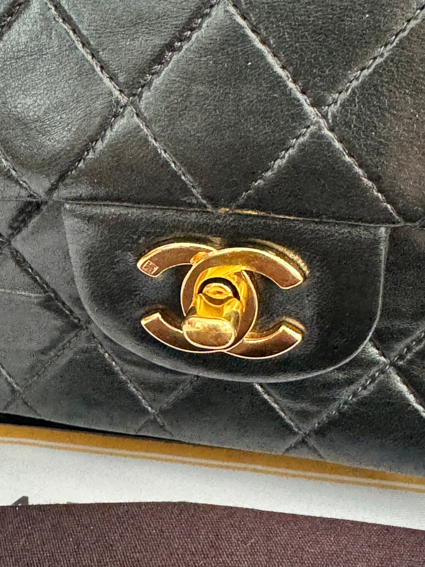 Chanel Vintage Double Flap in Lambskin