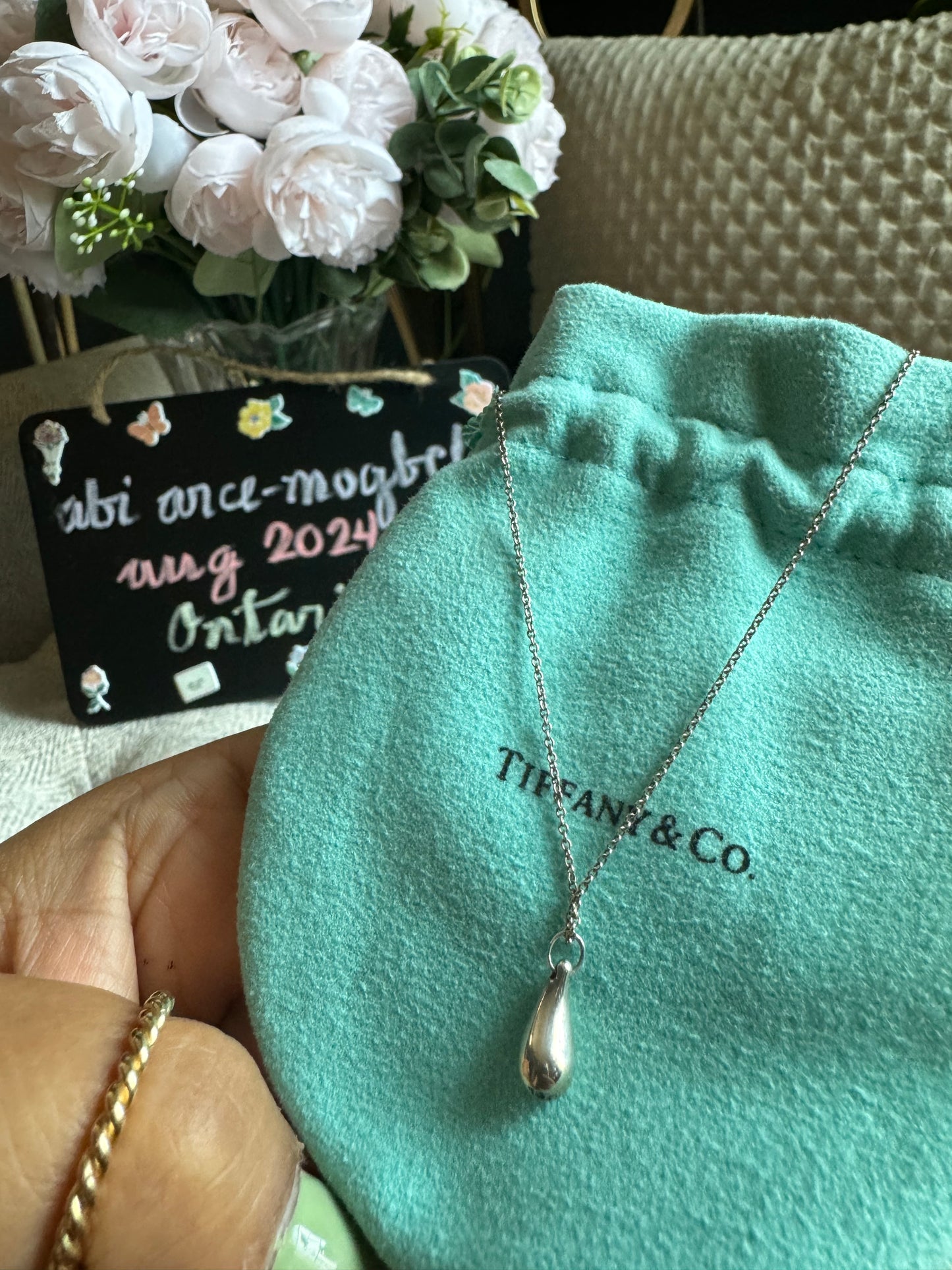 Tiffany&Co Vintage Teardrop Pendant