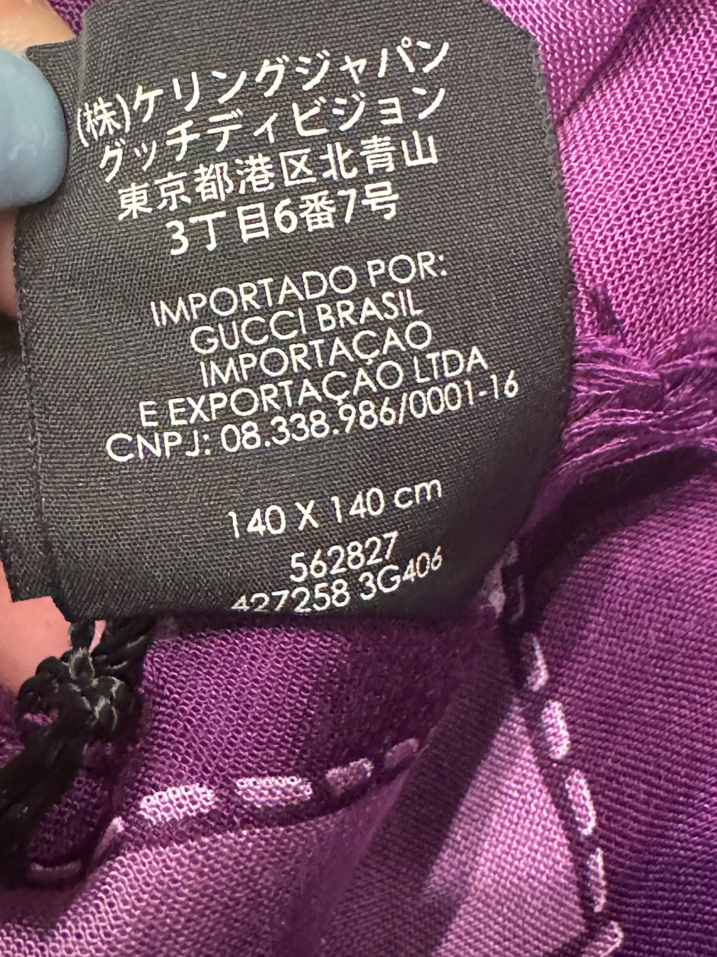 Gucci Modal Scarf NWT