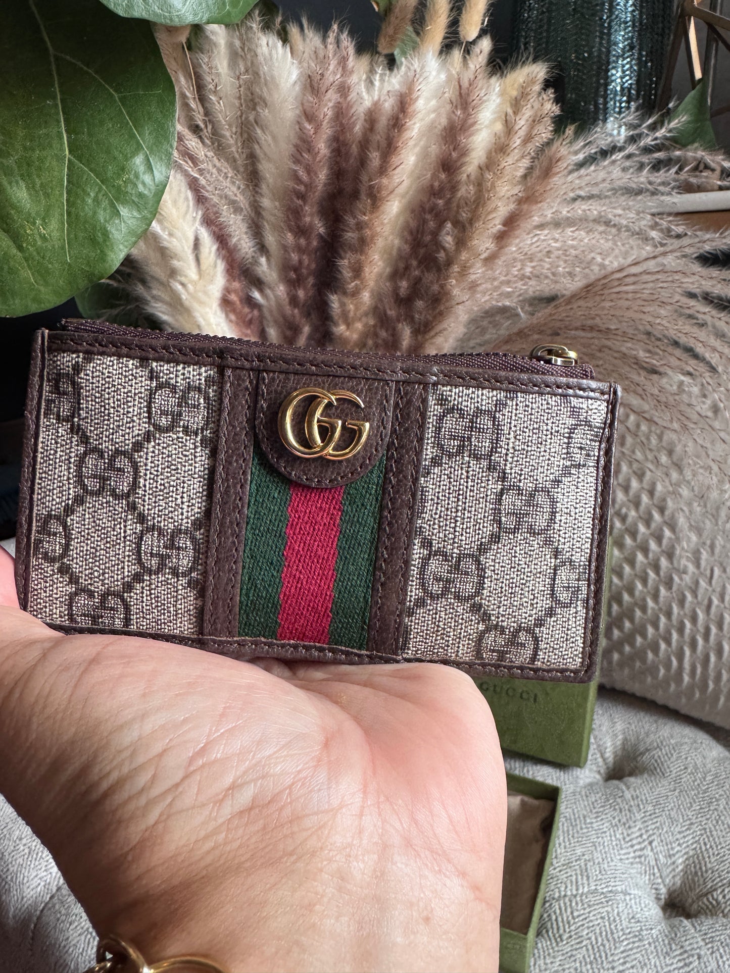 Gucci Ophidia Zipped Cardholder
