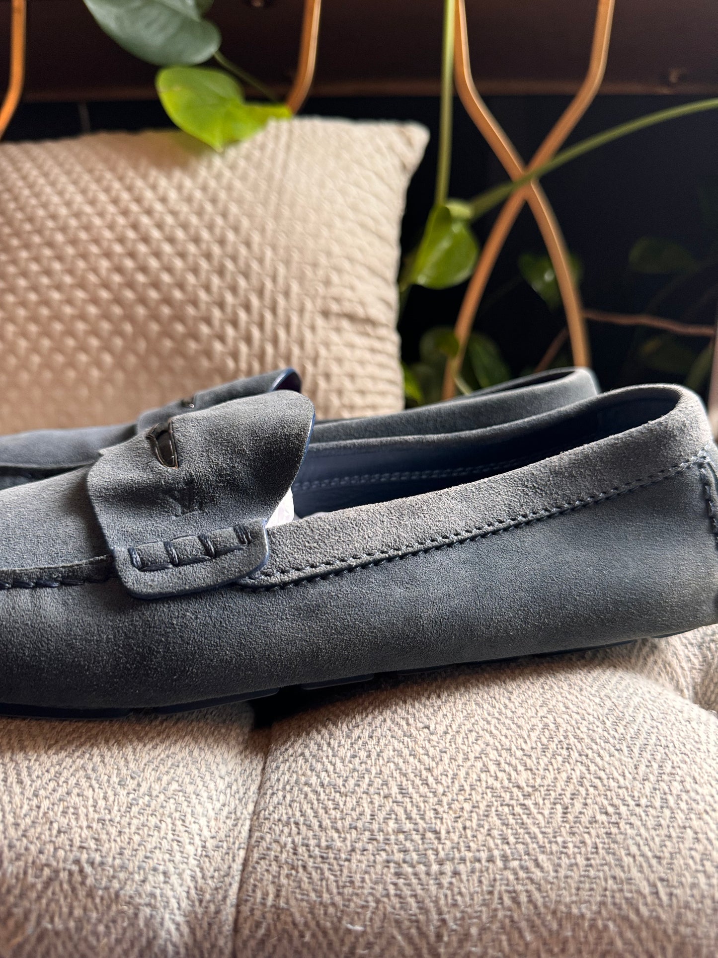 Louis Vuitton Suede Loafers (9.5 Men)