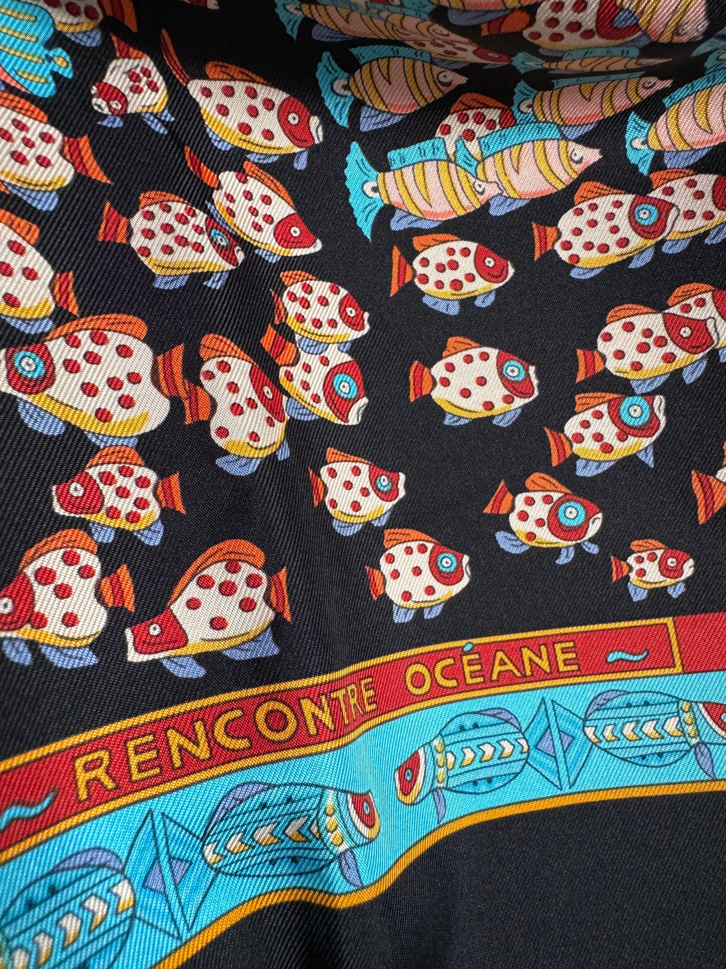 Hermes Silk Scarf