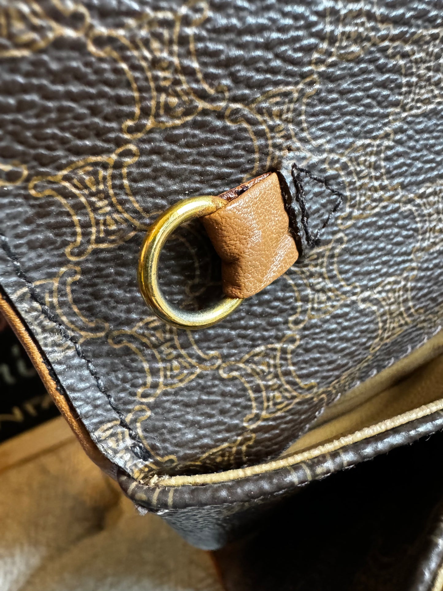 Celine Vintage Macadam Clutch