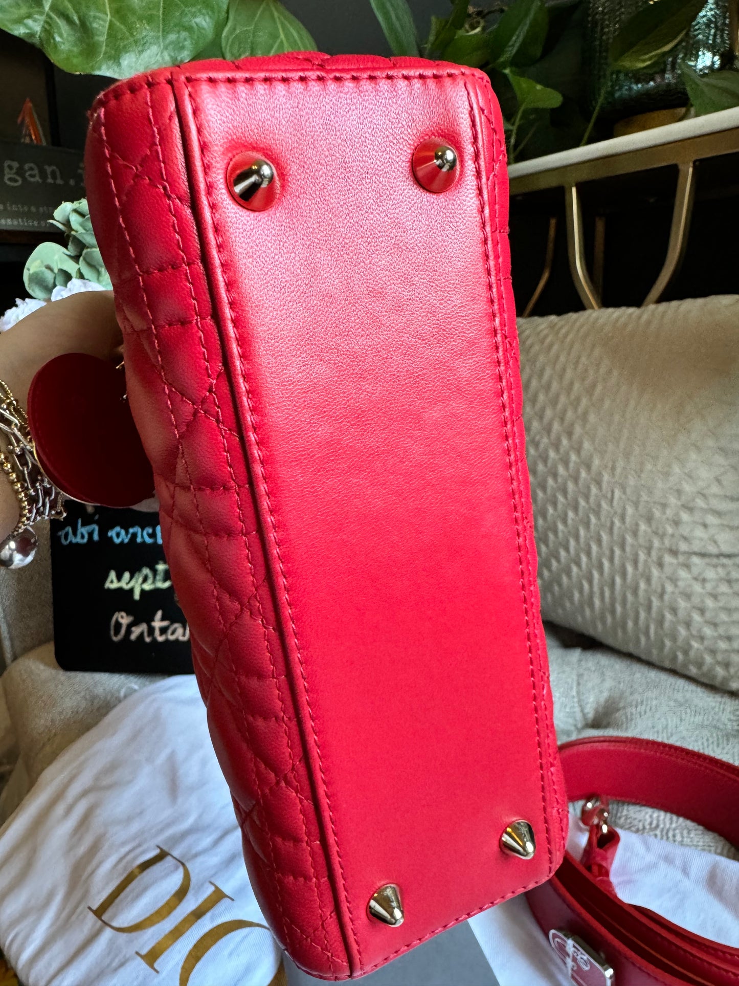 Dior Small Lady Dior My ABC bag