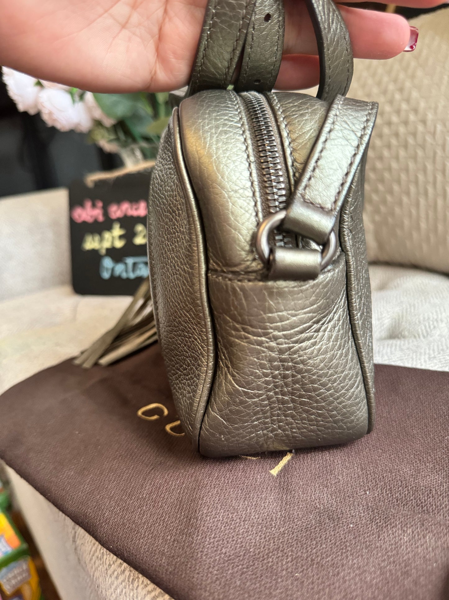 Gucci Soho Disco in Pewter