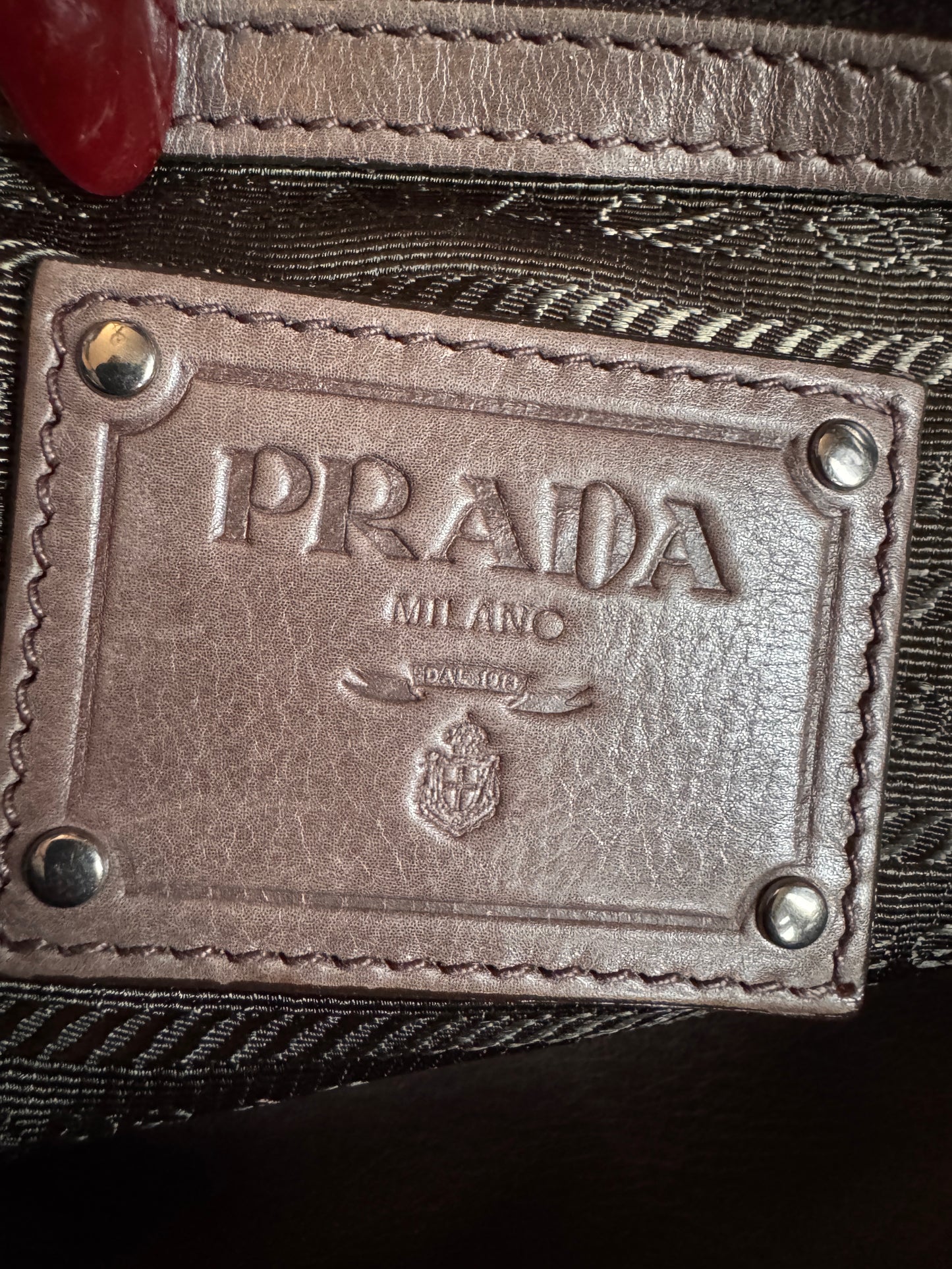 Prada Leather Tote