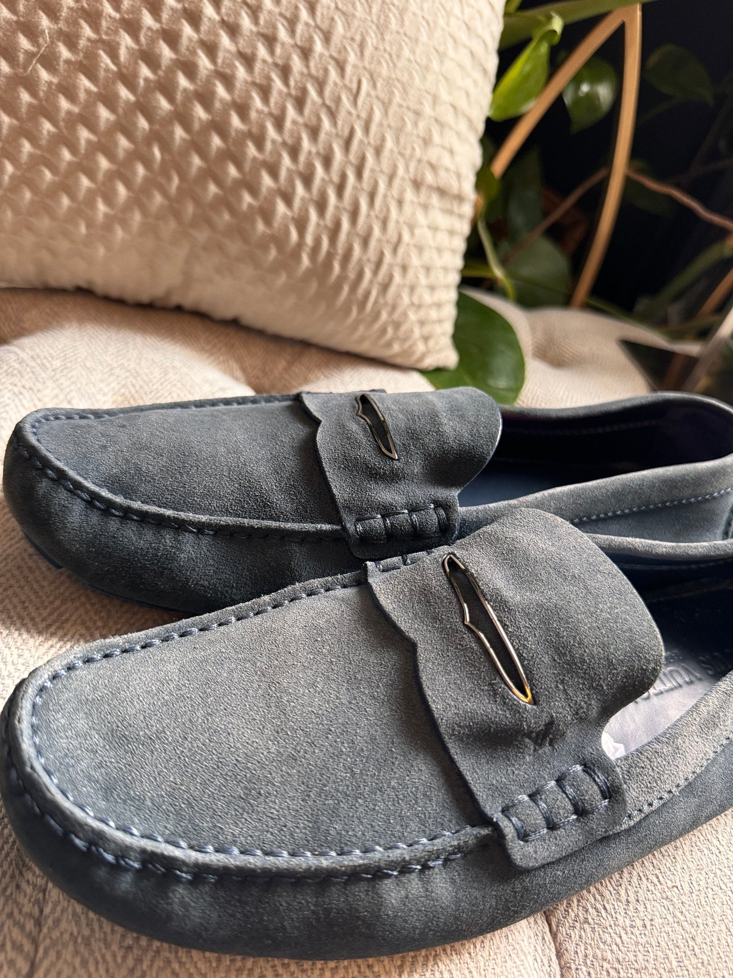 Louis Vuitton Suede Loafers (9.5 Men)