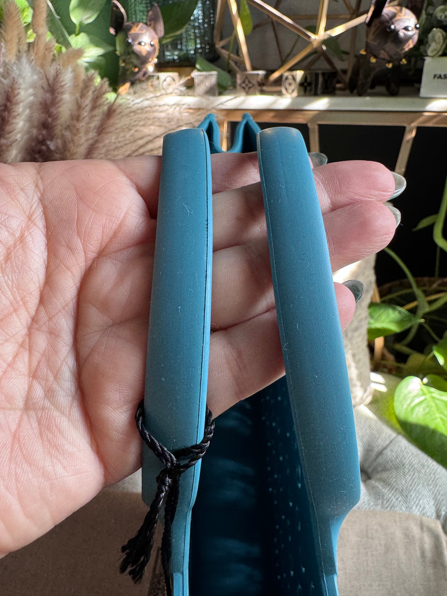 Gucci Rubber Tote- BLUE
