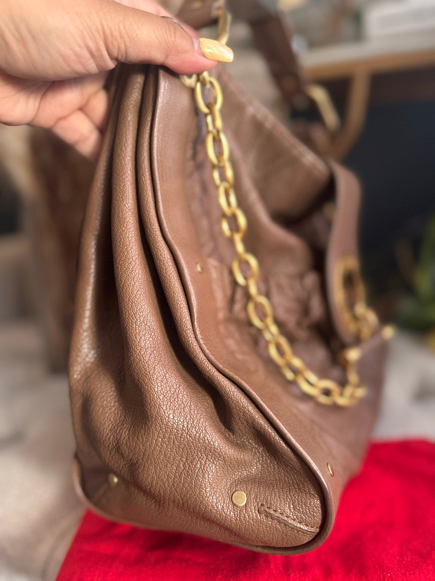 Bally Vintage Quilted Leather Hobo