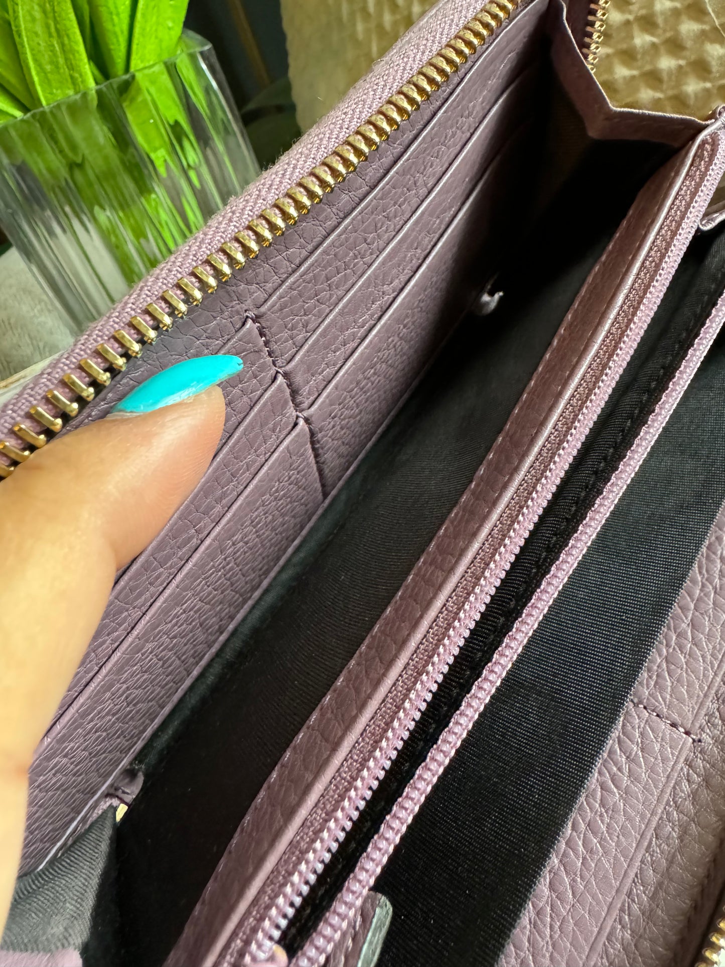Gucci Bamboo Zippy wallet