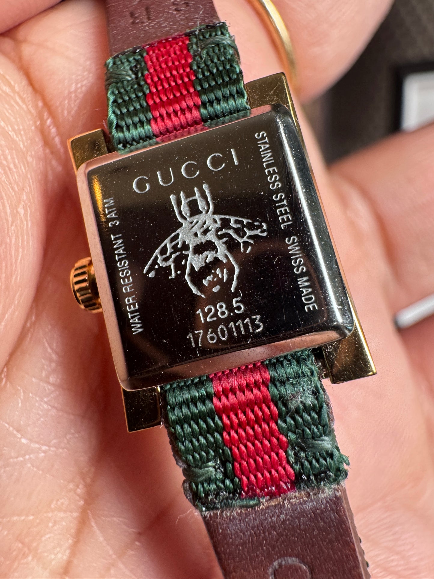 Gucci Vintage Web Strap Watch