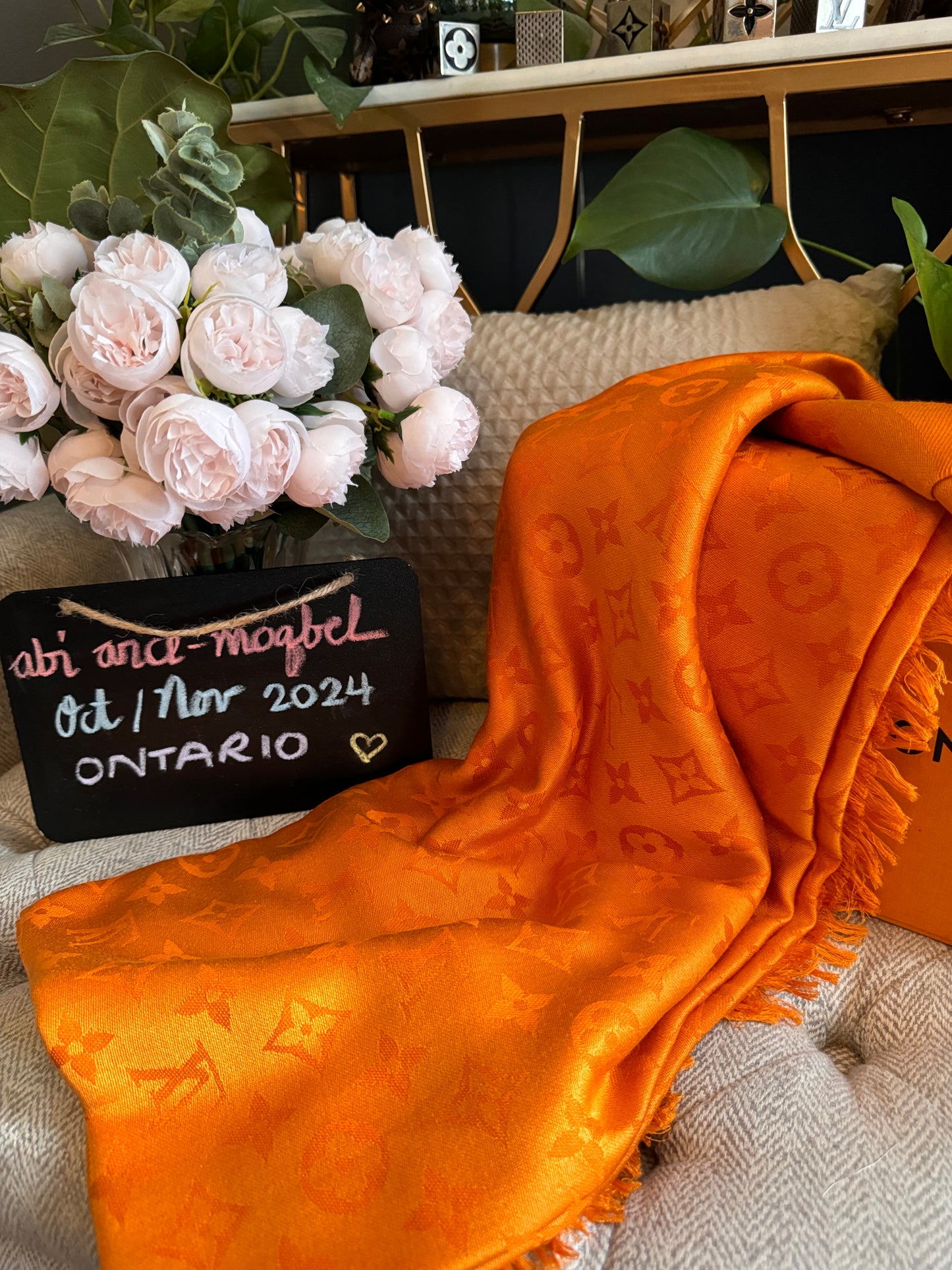 Louis Vuitton Monogram Stole