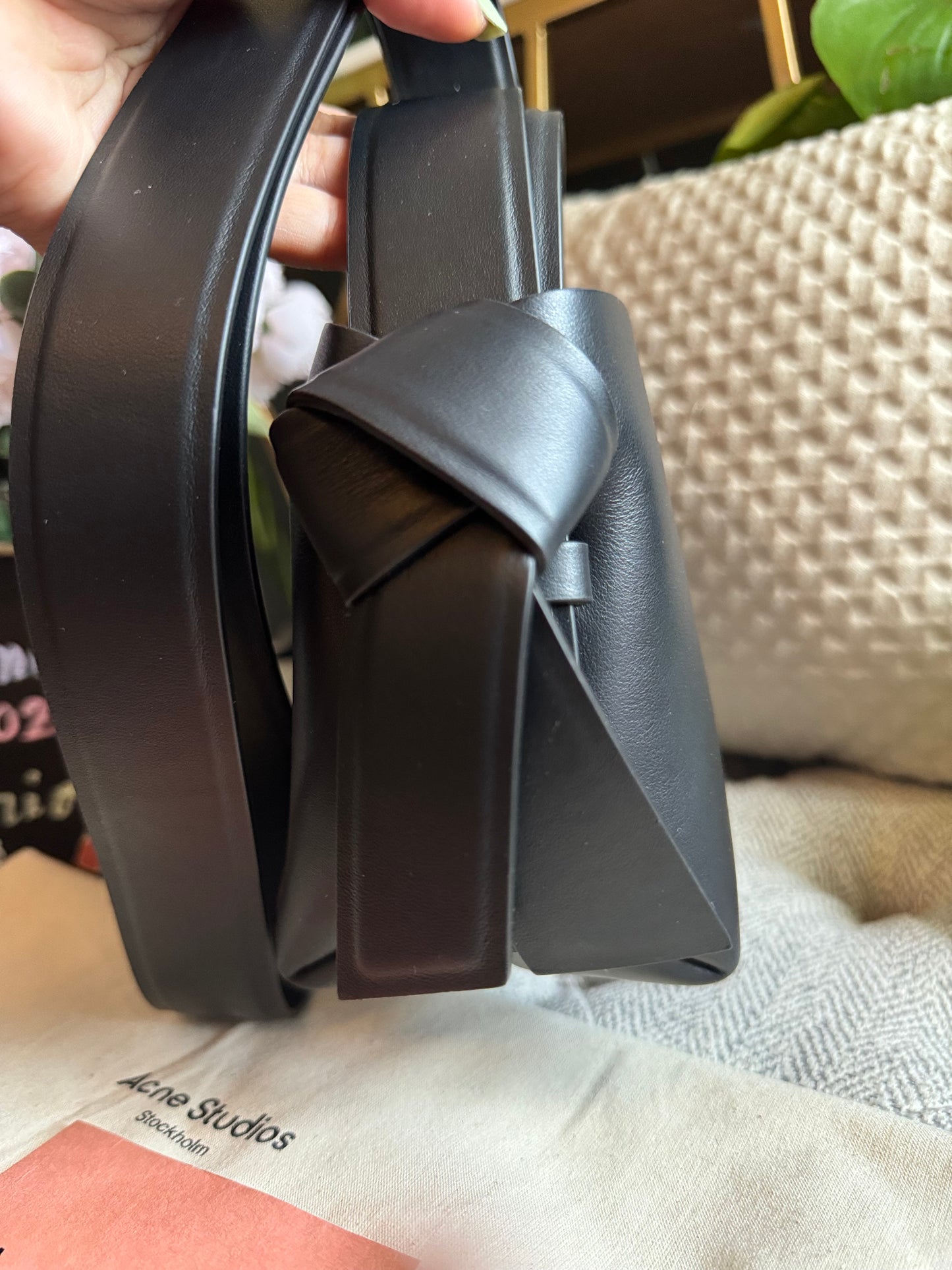 Acne Studios Micro Musubi in Black
