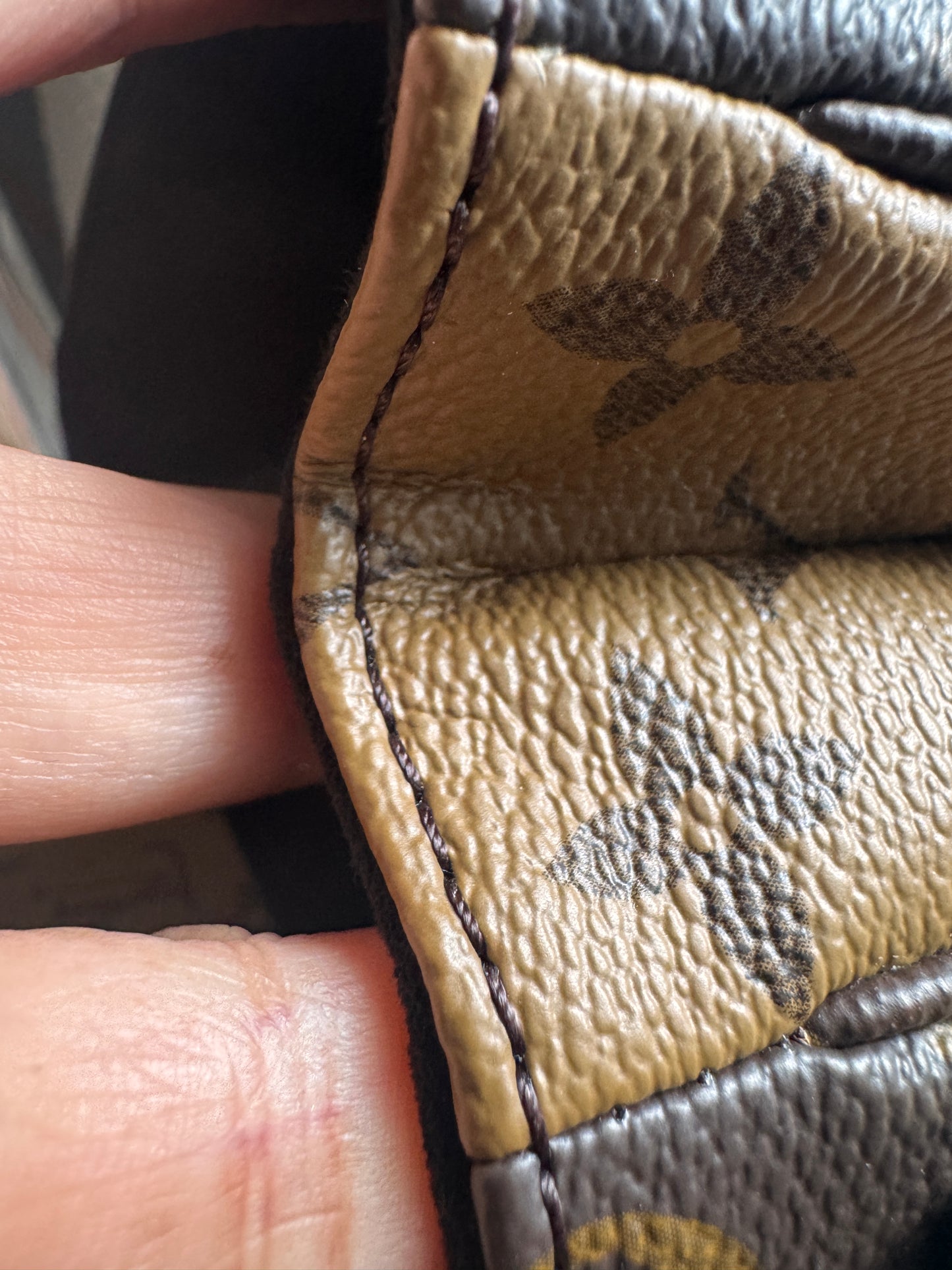 Louis Vuitton Pochette Metis in Reverse Monogram