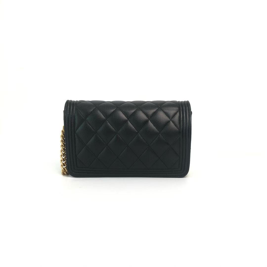PREORDER ONLY-Chanel WOC in Caviar GHW