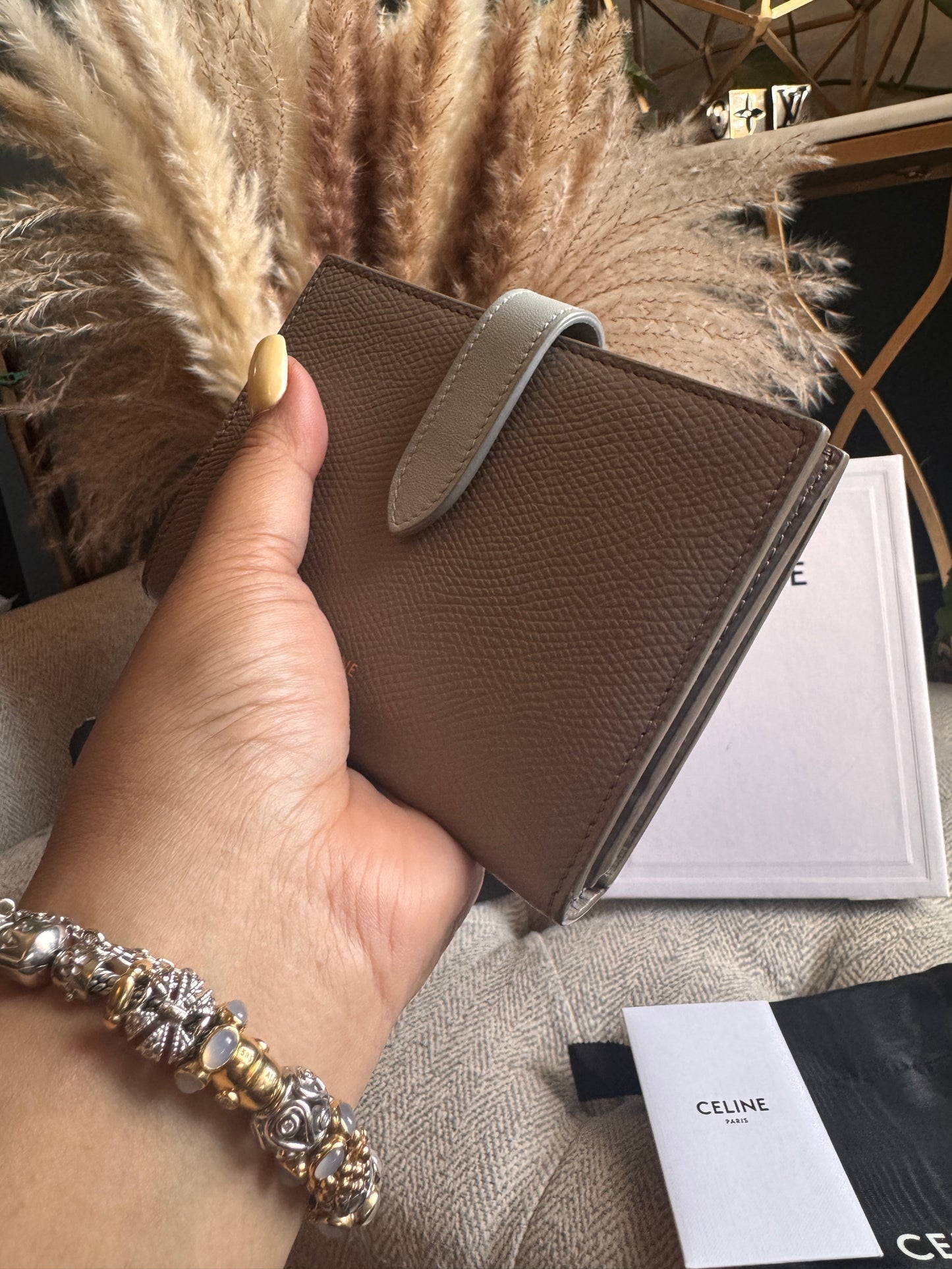 Celine Wallet Bi-Colour