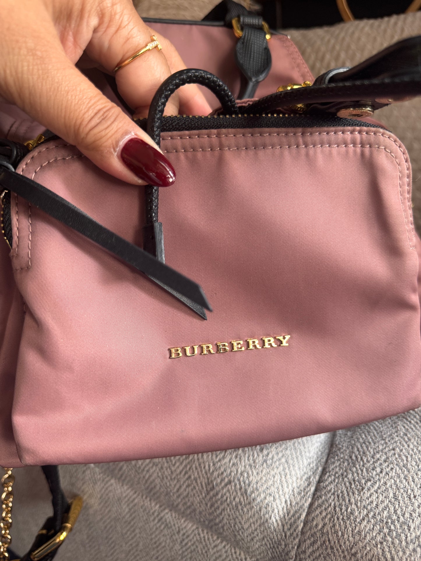 Burberry Nylon Small Rucksack/Backpack