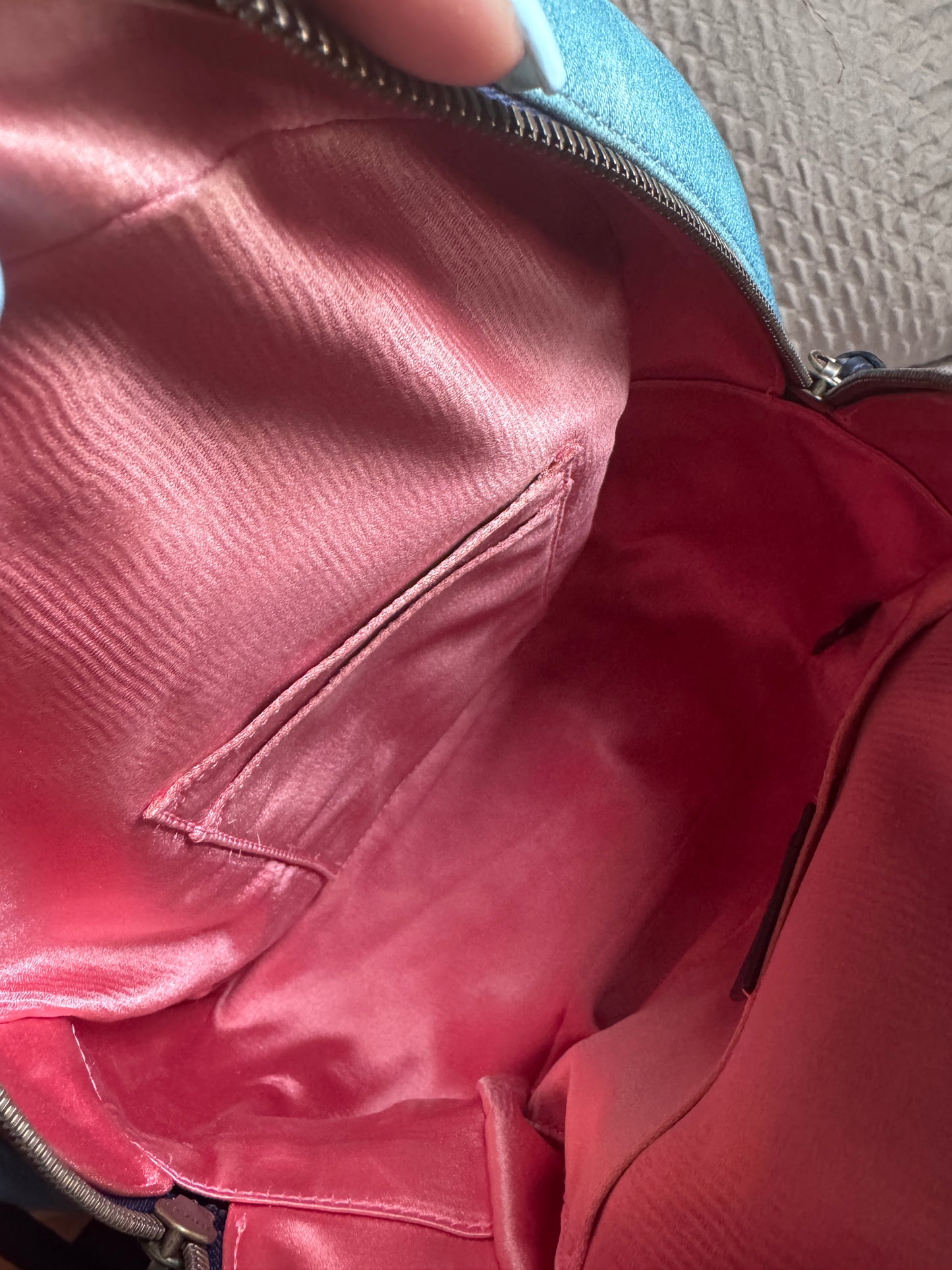Gucci Marmont Denim Backpack