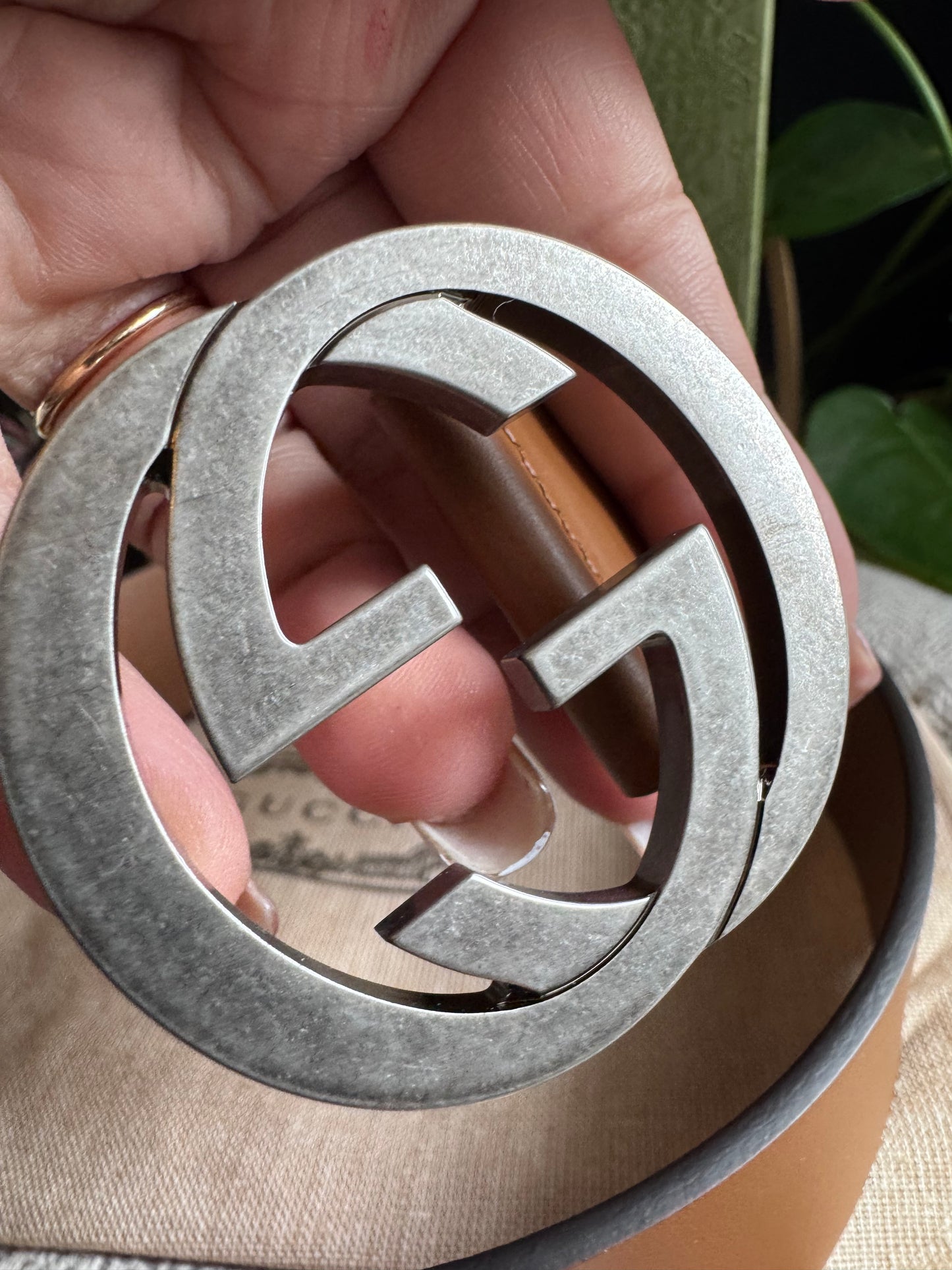 GUCCI Interlocking Belt size95