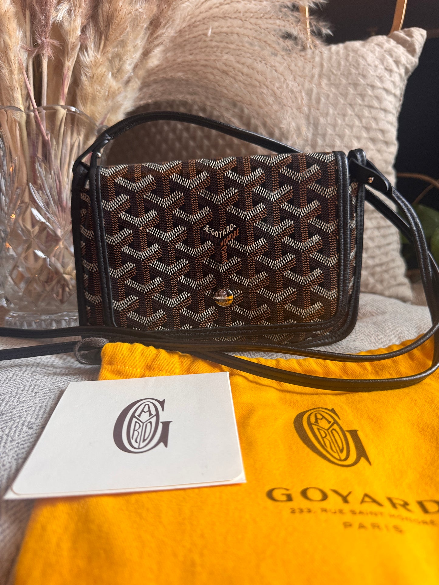 Goyard Plumet in Black