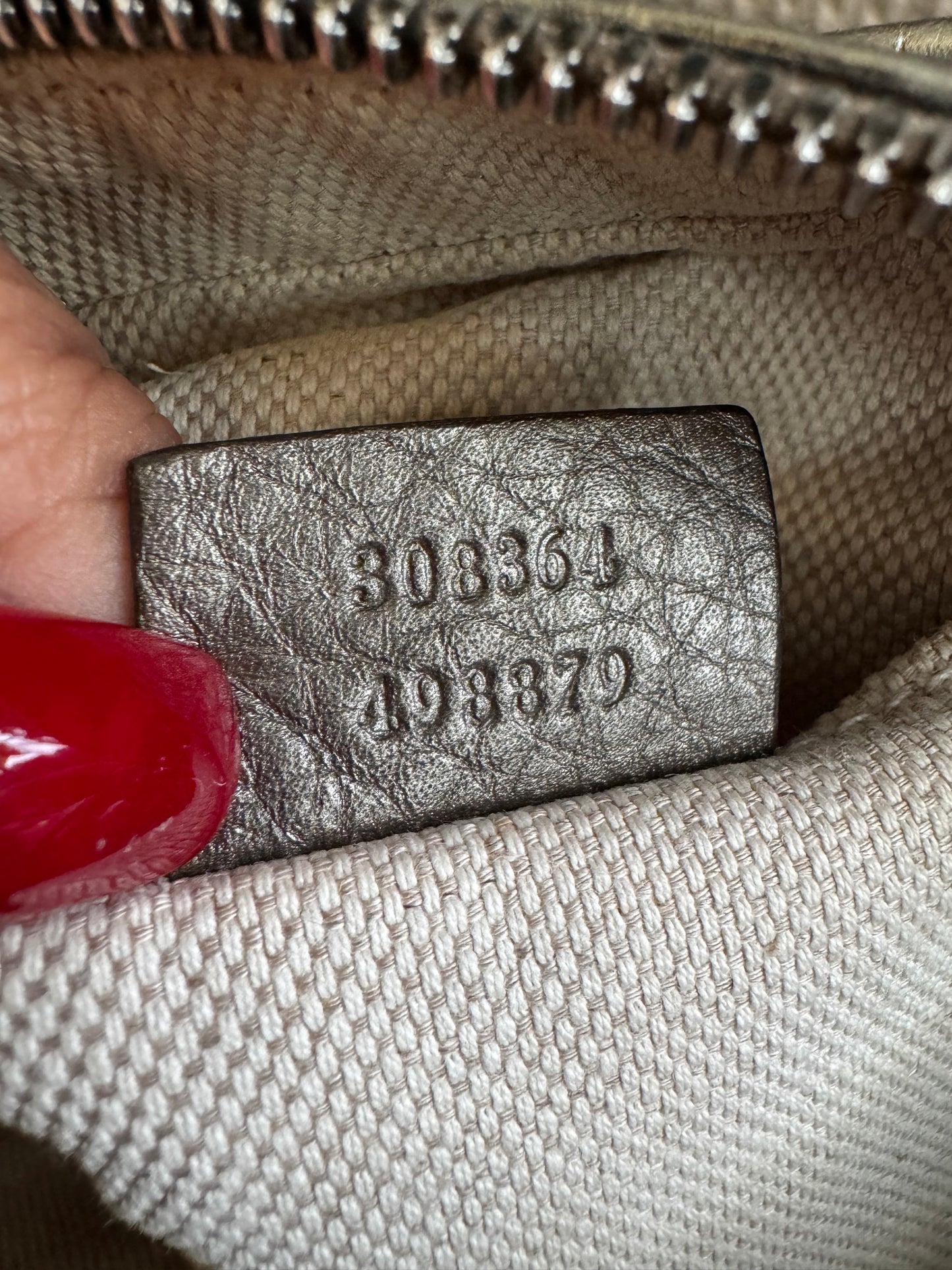Gucci Soho Disco in Pewter