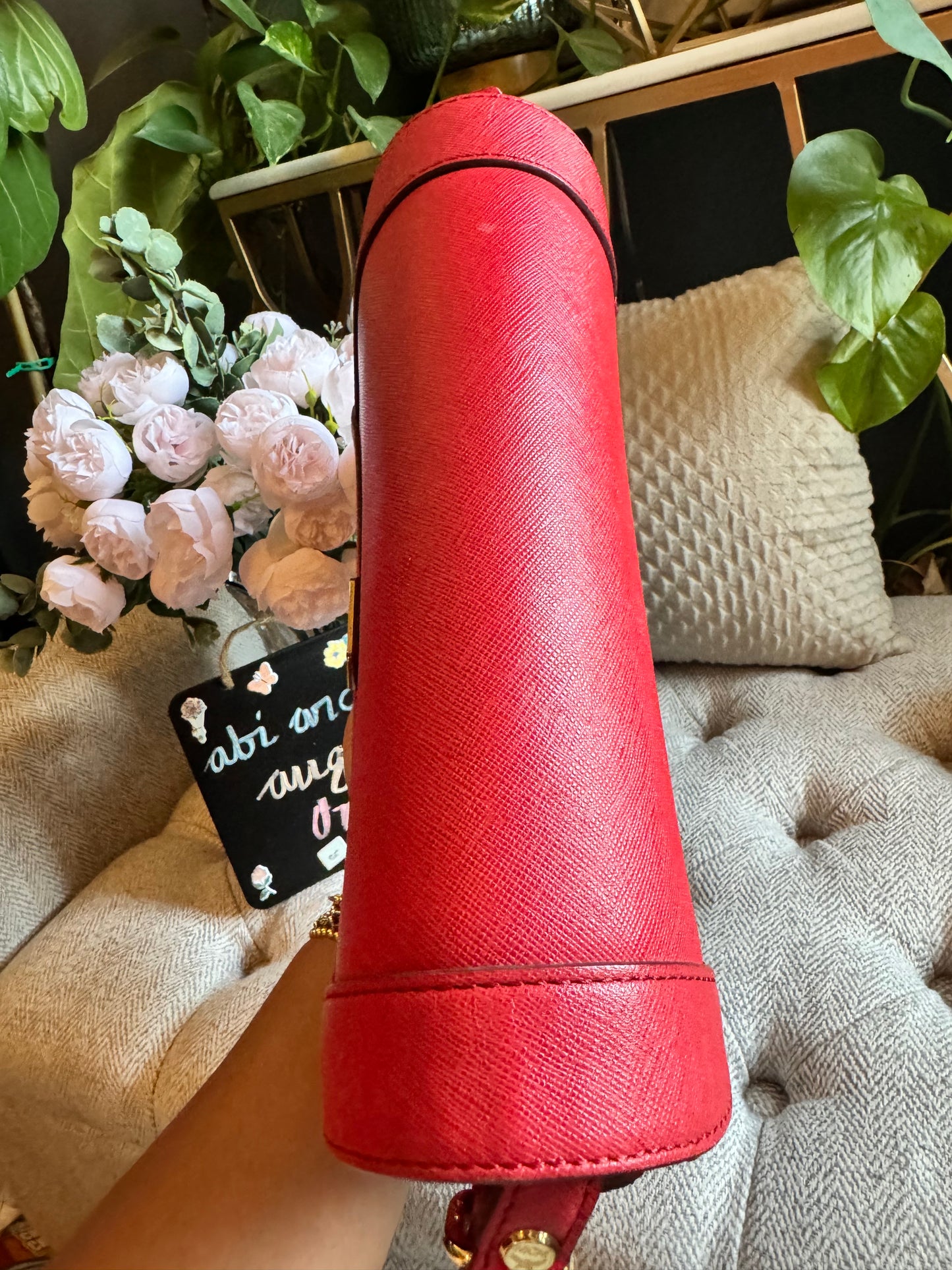 MCM Saffiano Crossbody