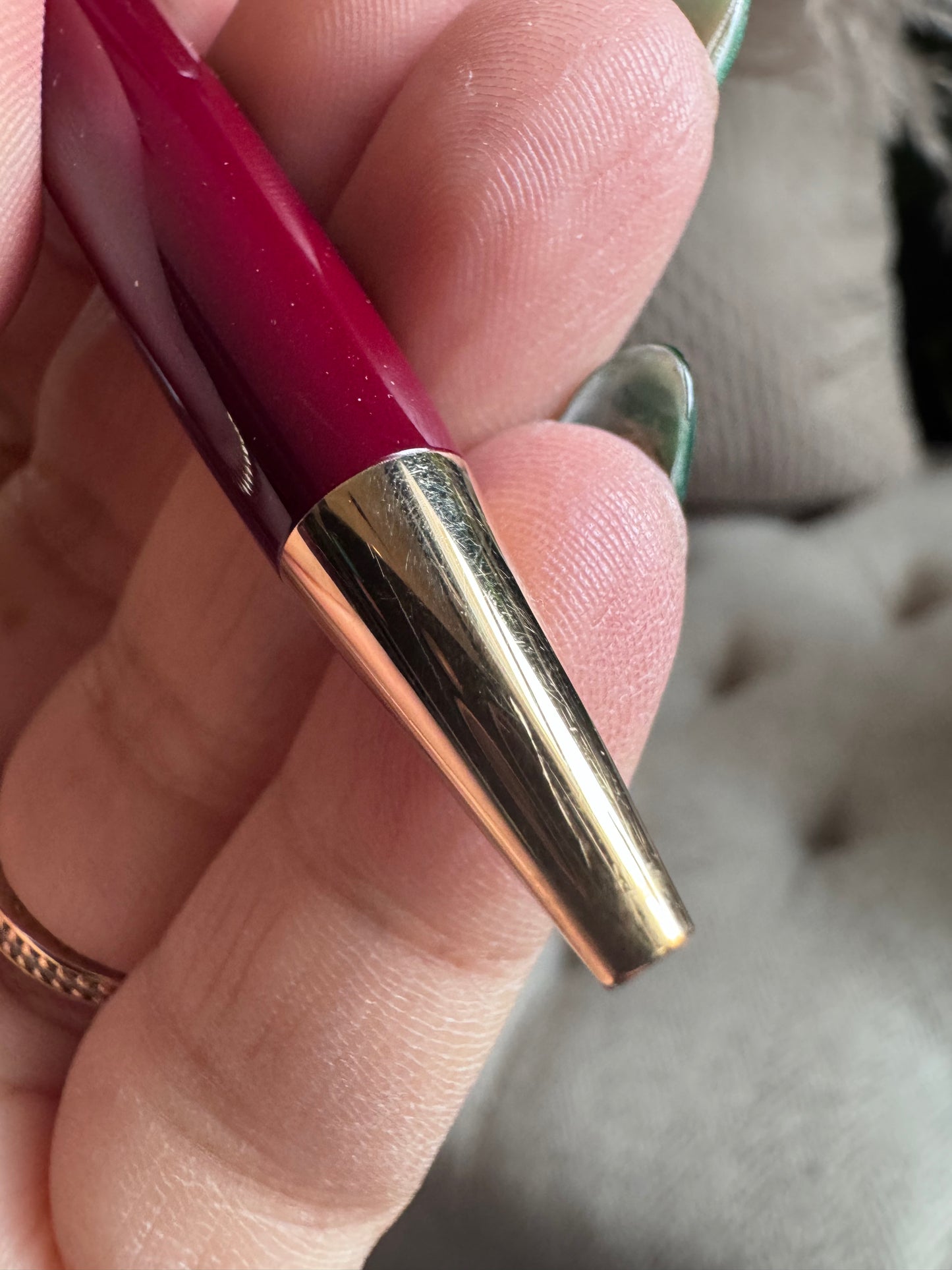 Montblanc Ballpoint Meisterstuck Pen in Burgundy