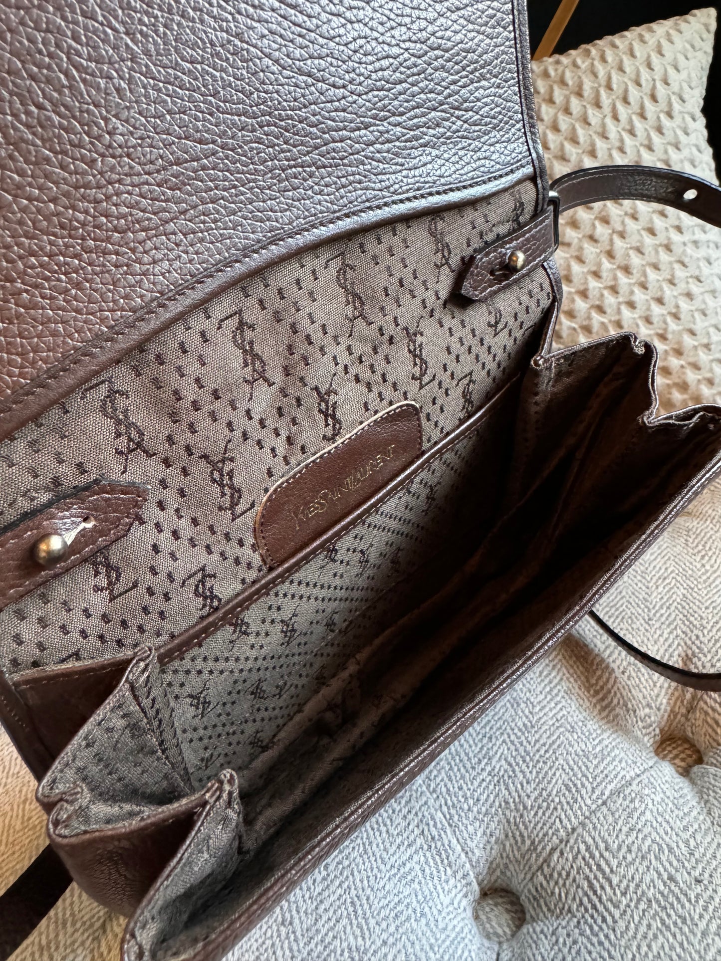 Yves Saint Laurent vintage leather crossbody