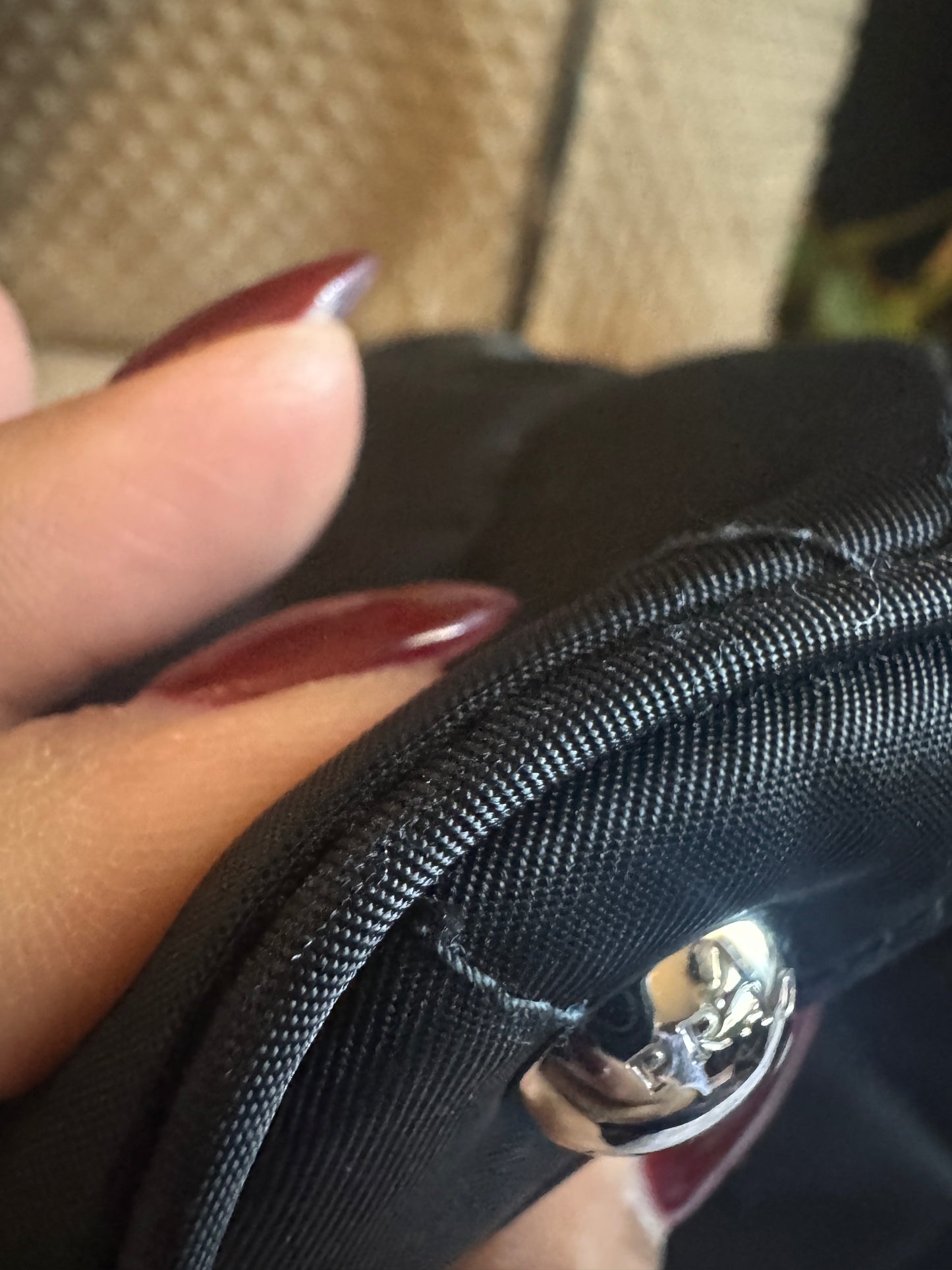 Prada Tessuto Nero Tote