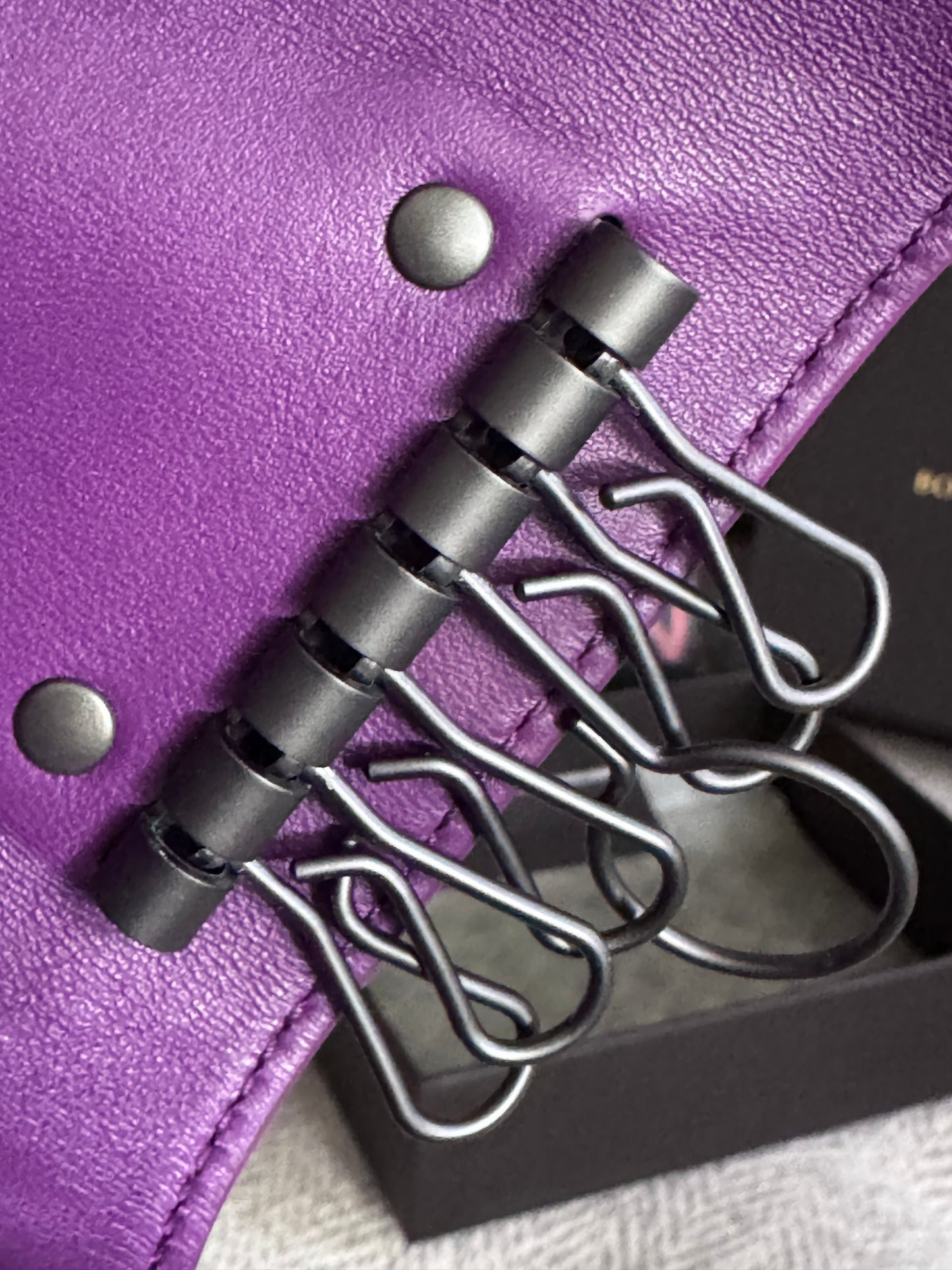Bottega Veneta 6-Key Leather Intreciatto Case