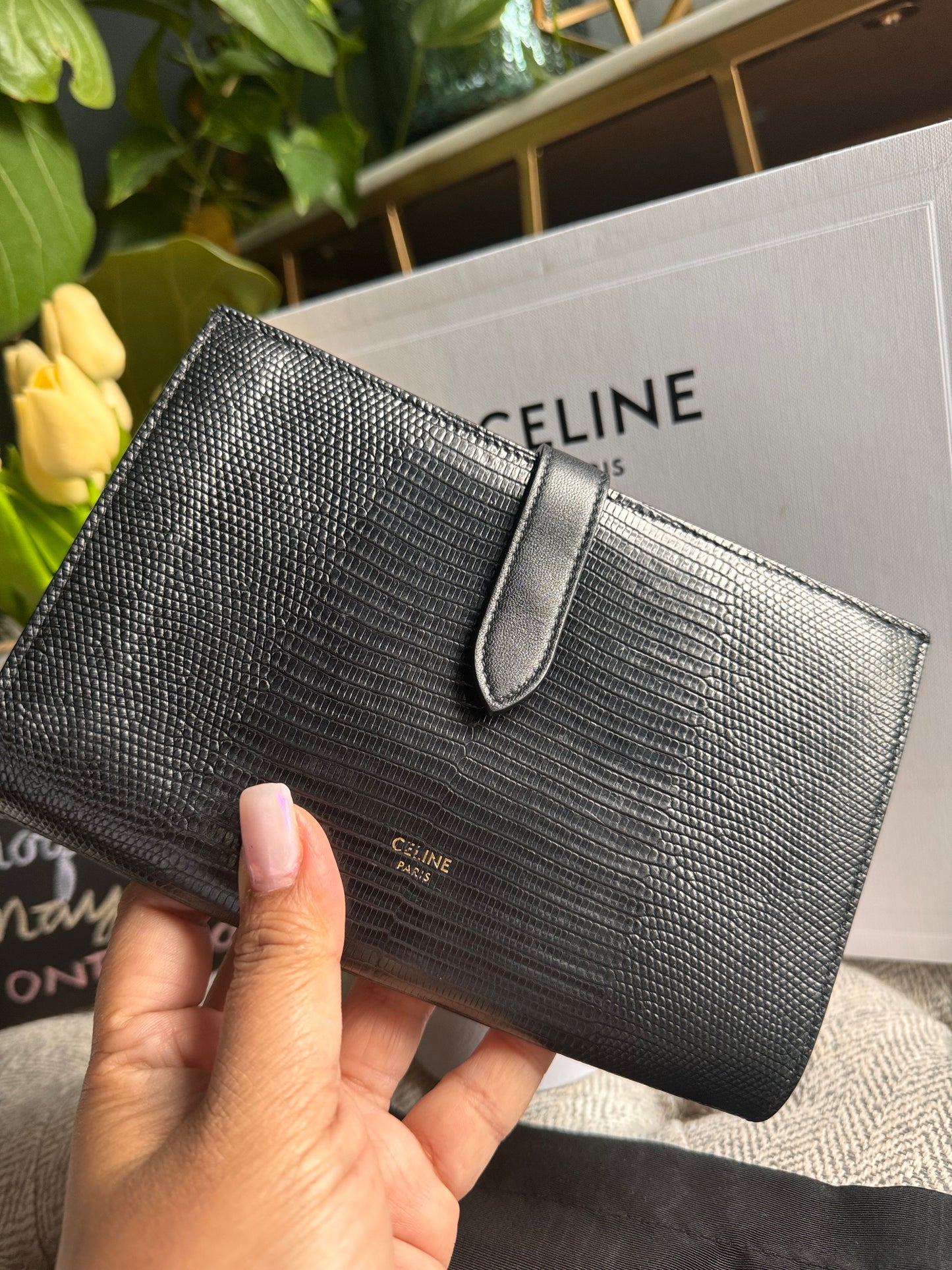 Celine Large Travel Wallet