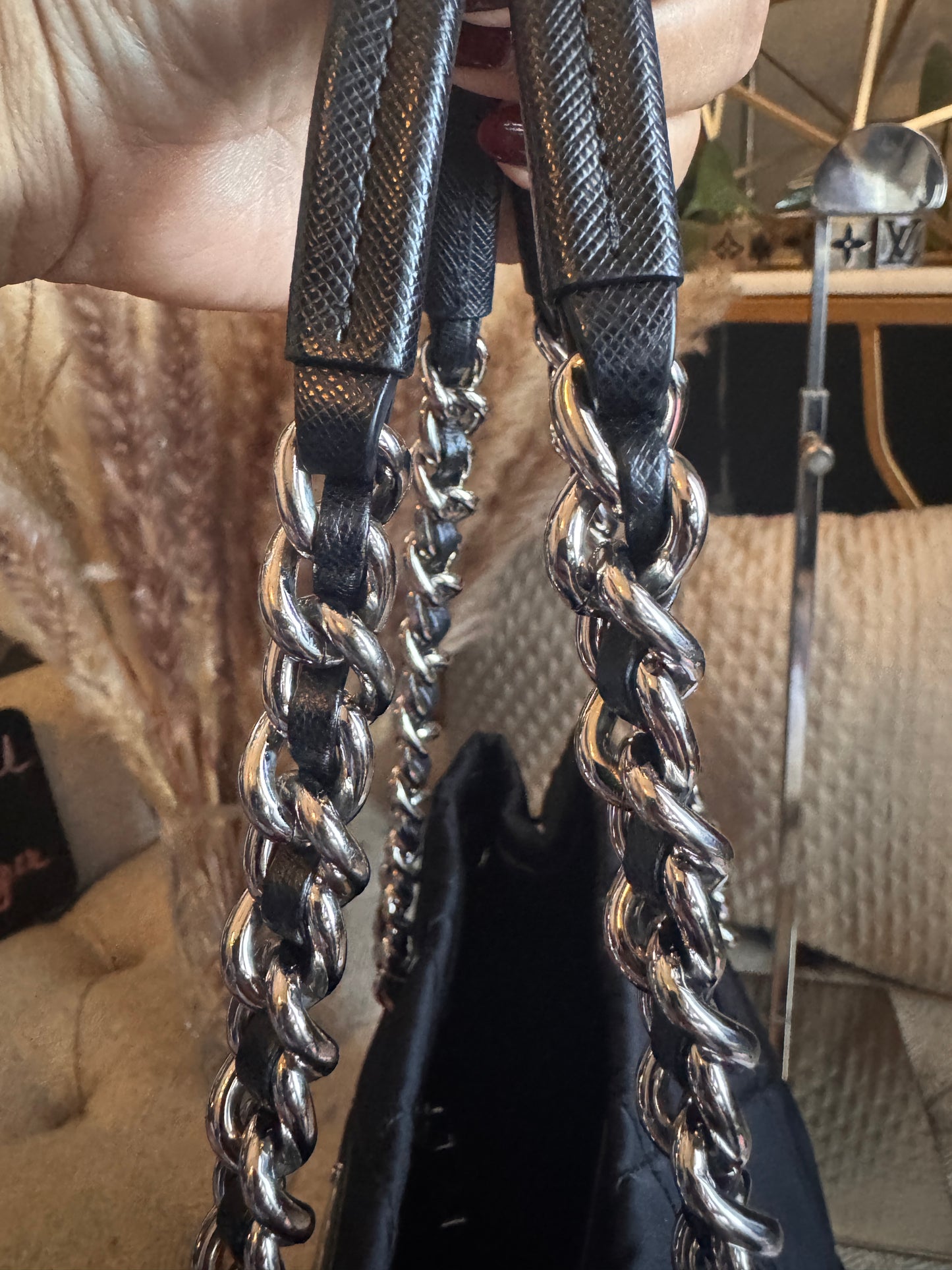 Prada Tessuto Nero Tote