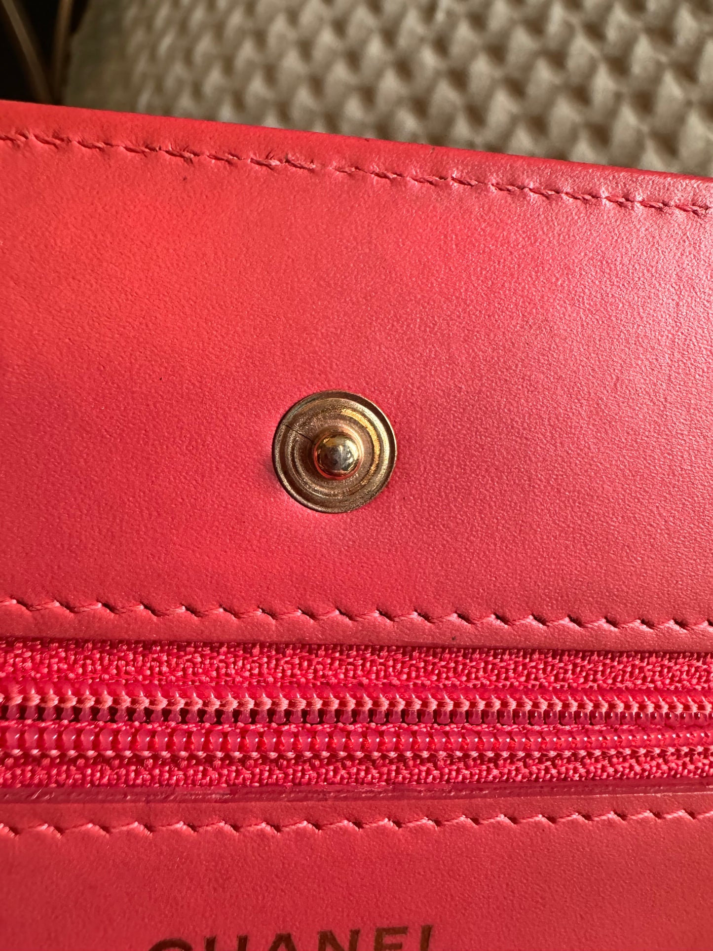 Chanel WOC Caviar in GOLD Hardware
