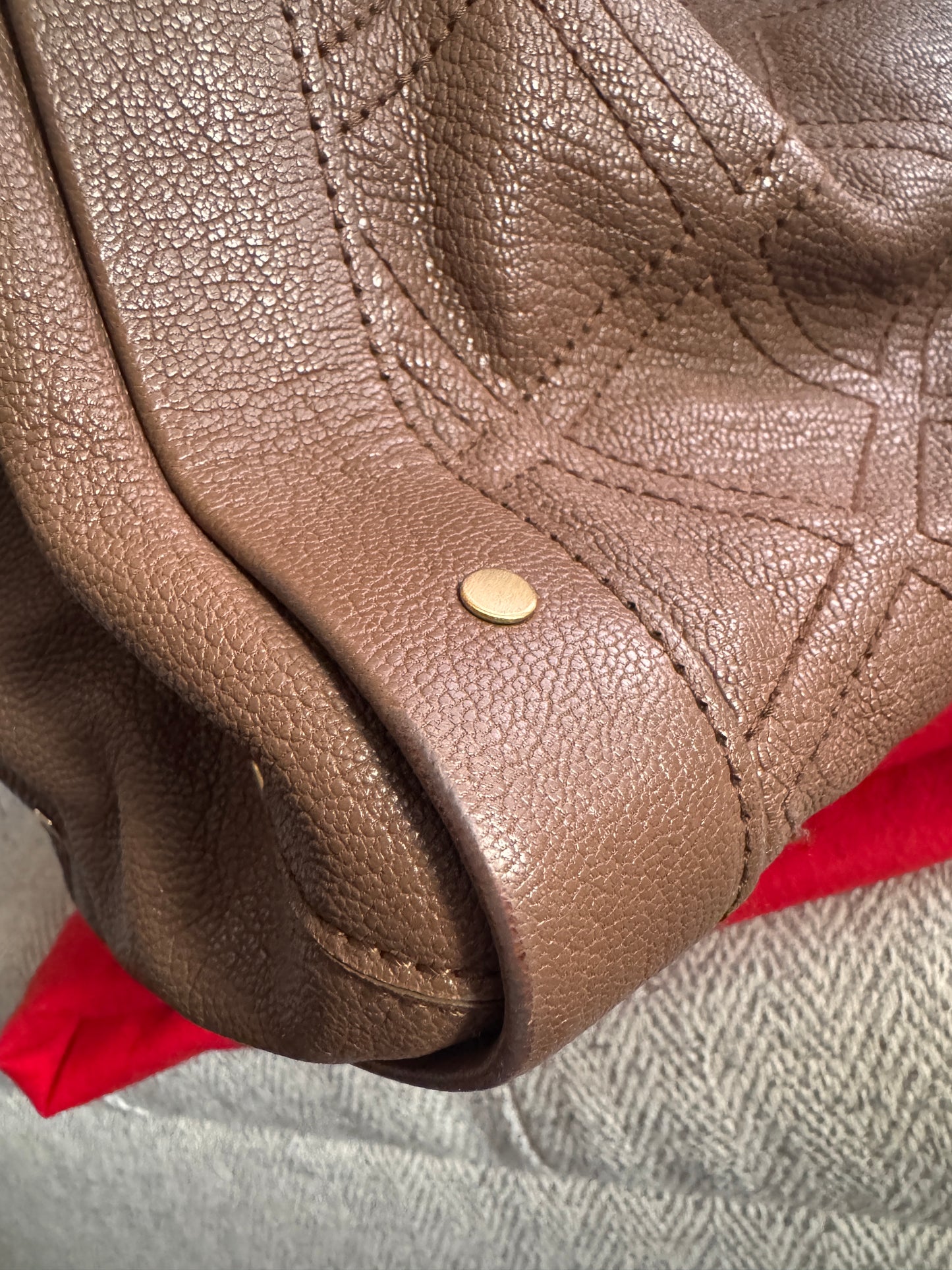 Bally Vintage Quilted Leather Hobo