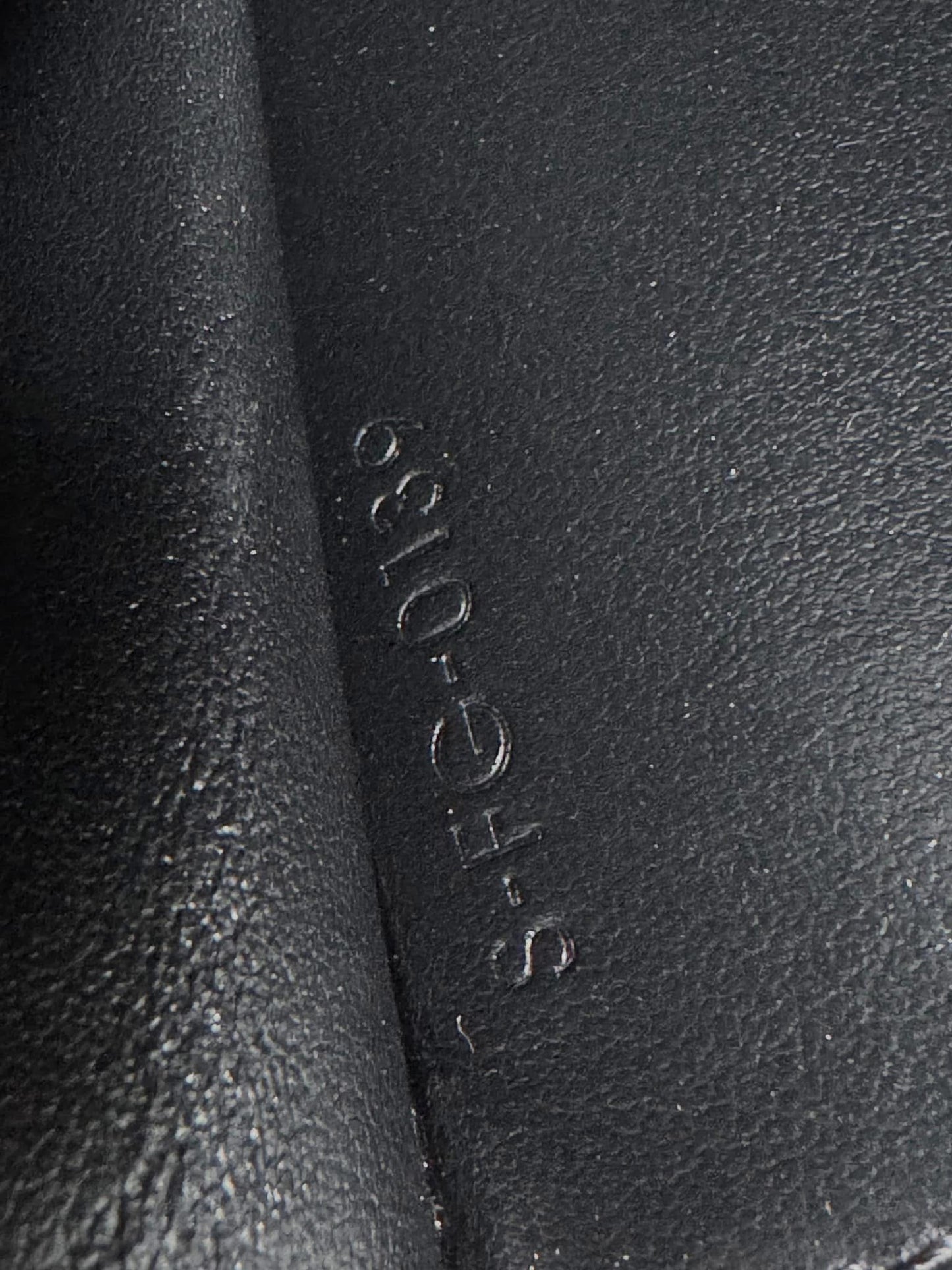 CELINE Large Wallet in Lizard Embossed Calfskin