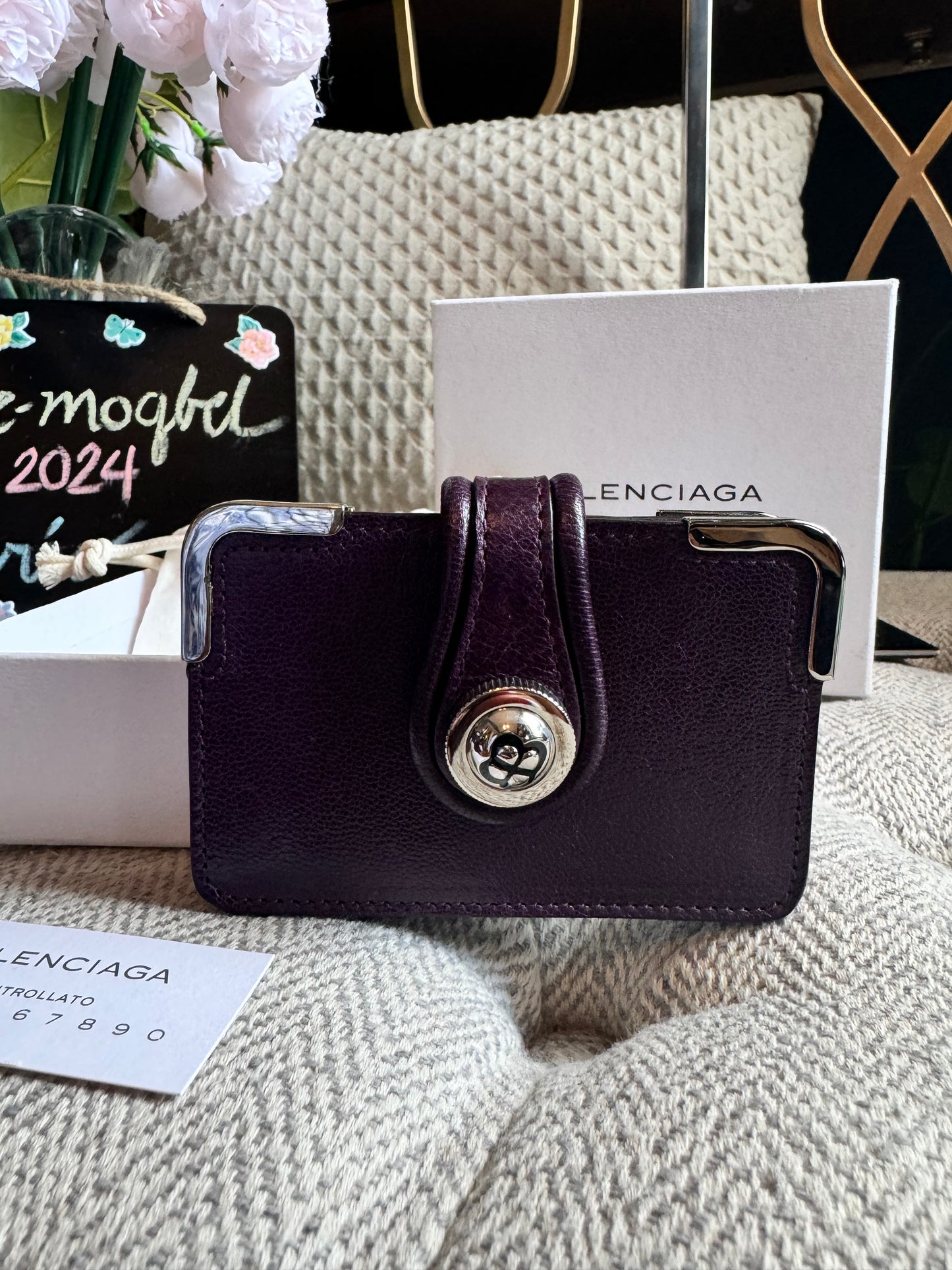 Balenciaga Accordion Cardholder
