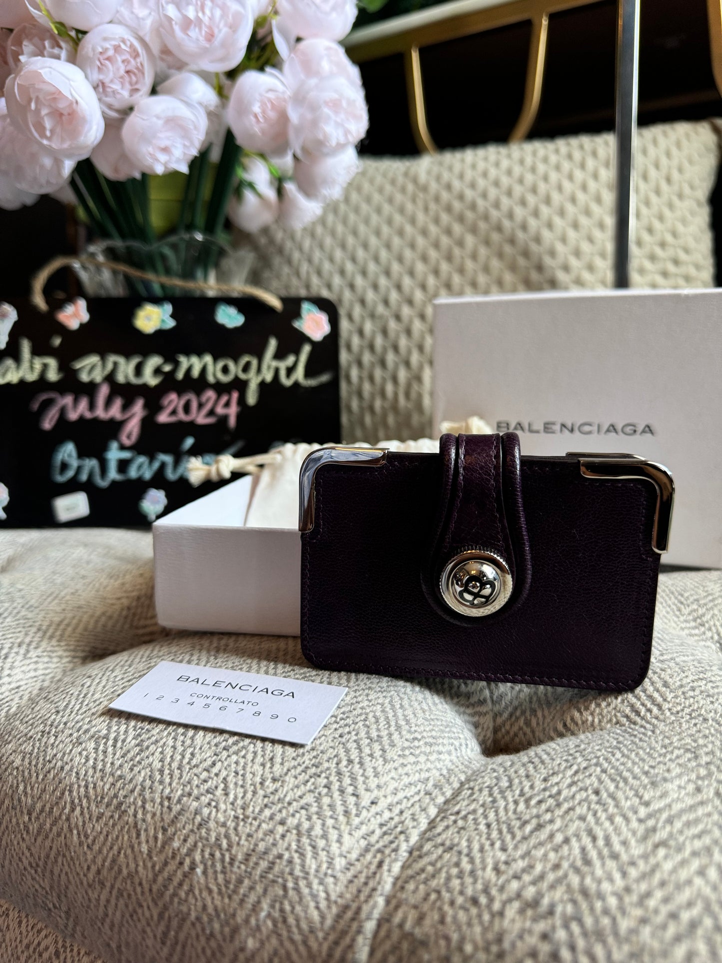 Balenciaga Accordion Cardholder