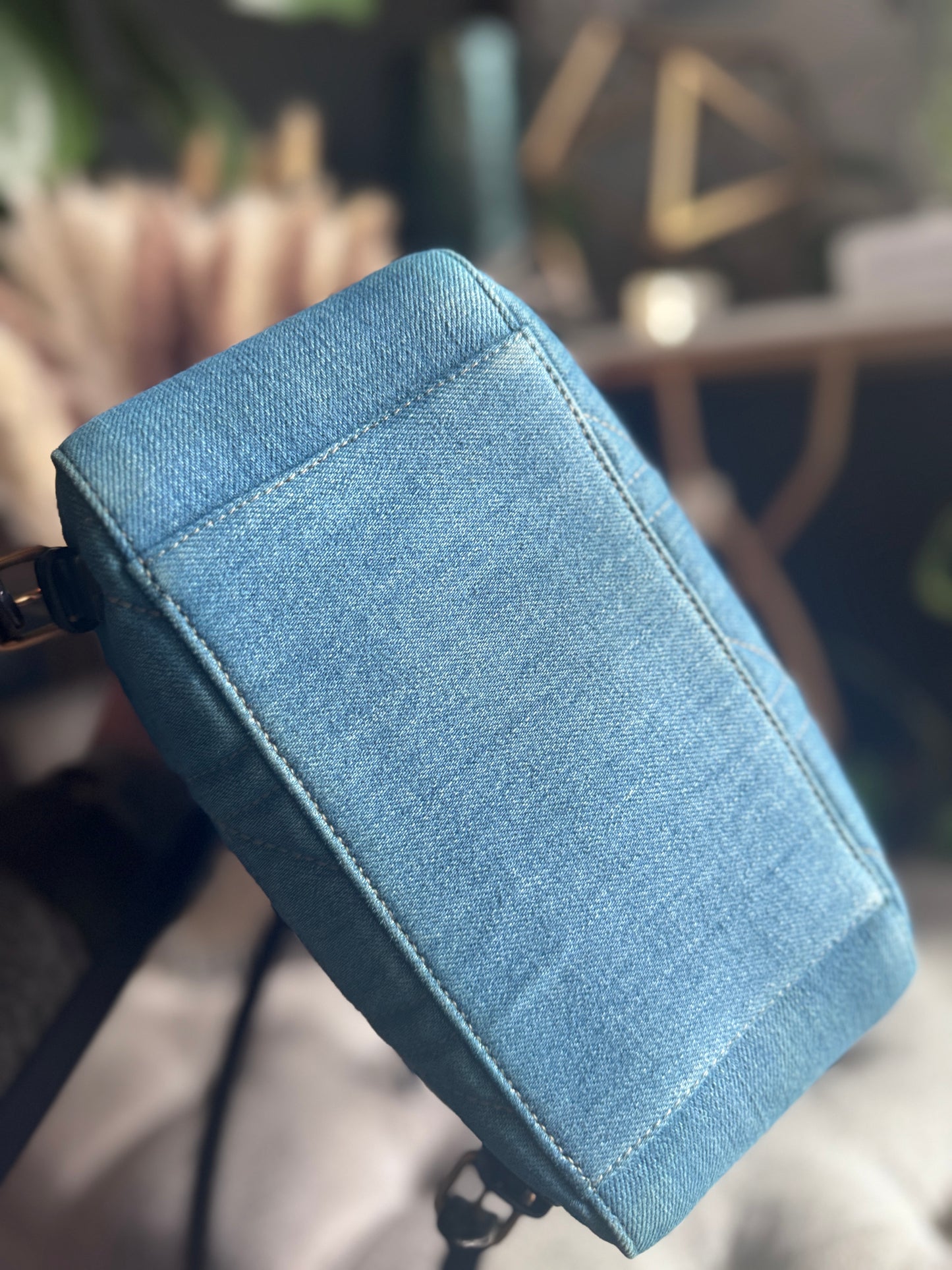 Gucci Marmont Denim Backpack