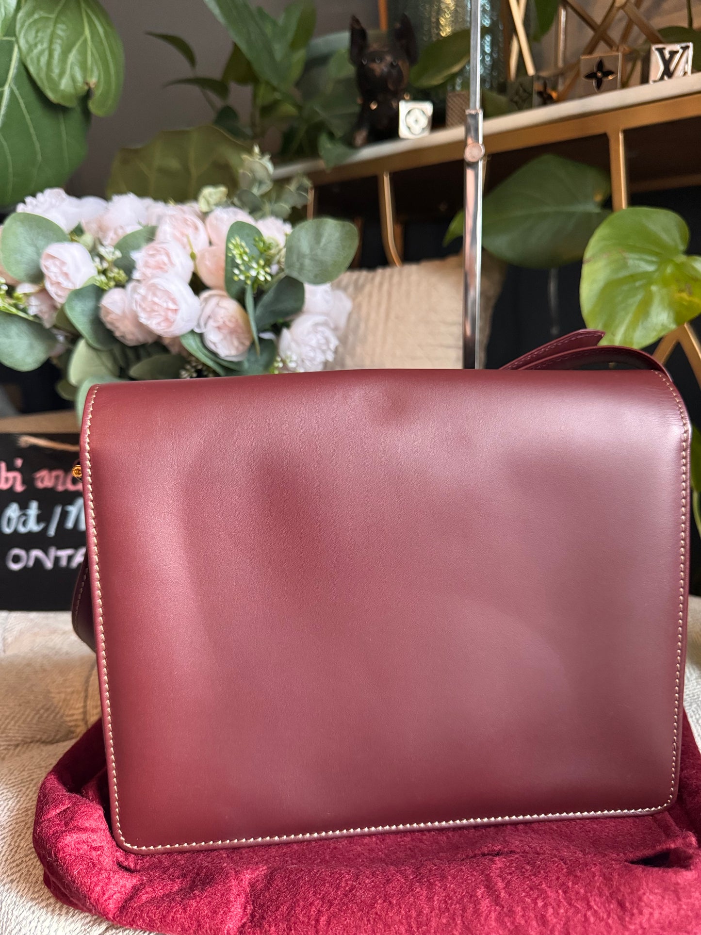 Cartier Vintage Must de Cartier Envelope Bag