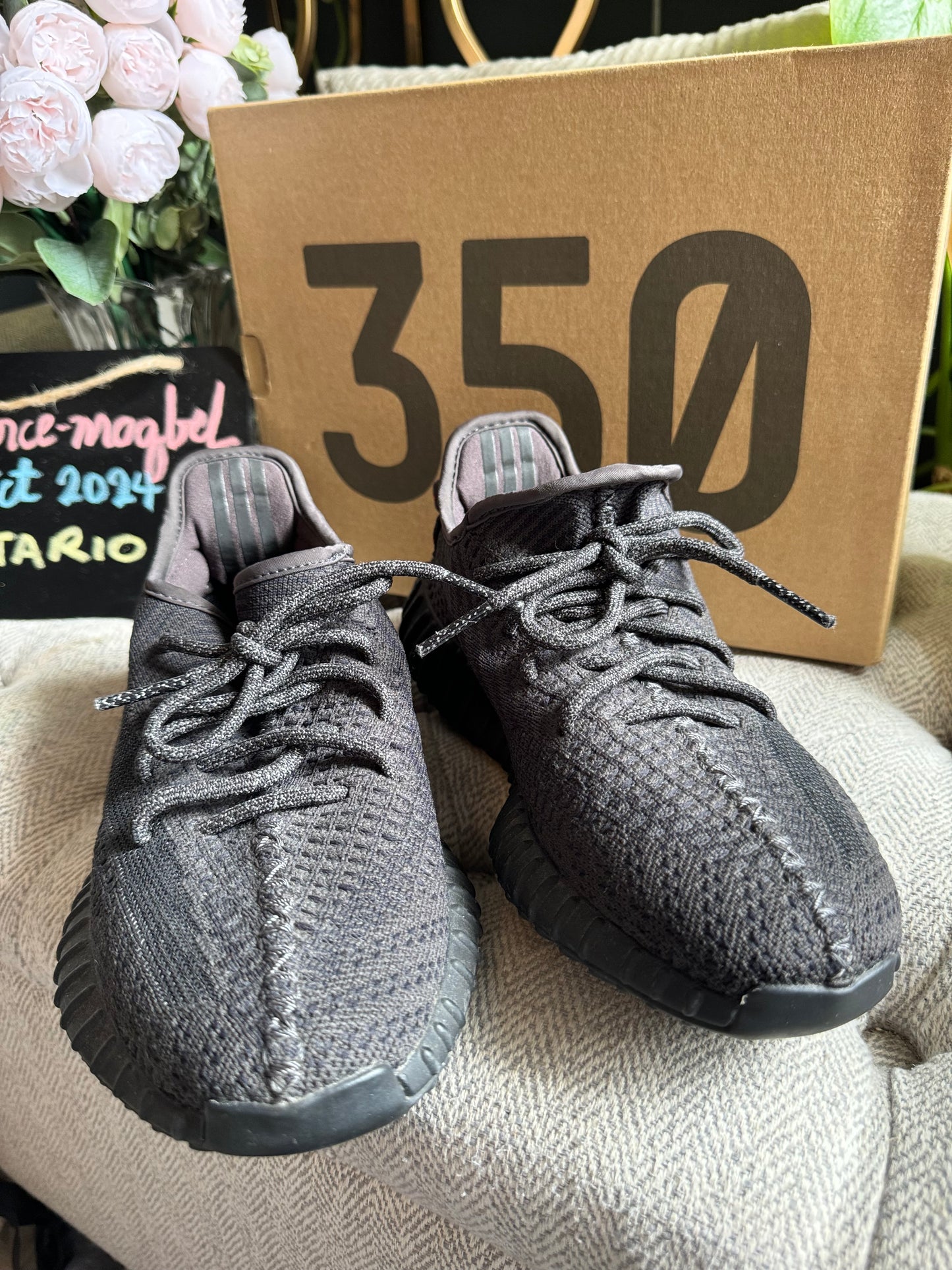 Adidas Yeezy Boost black/black