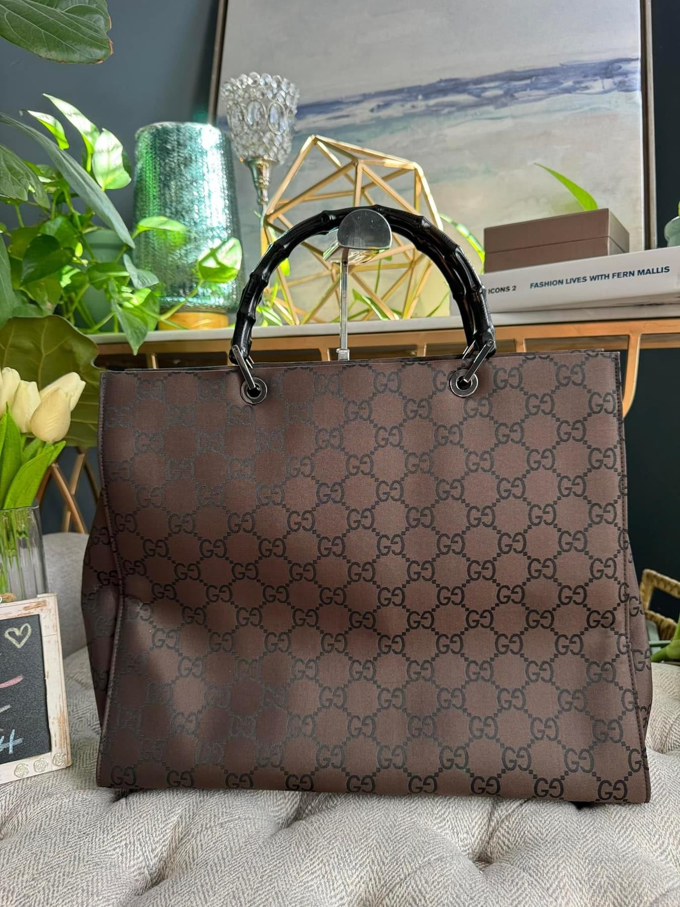 Gucci Bamboo Handle tote