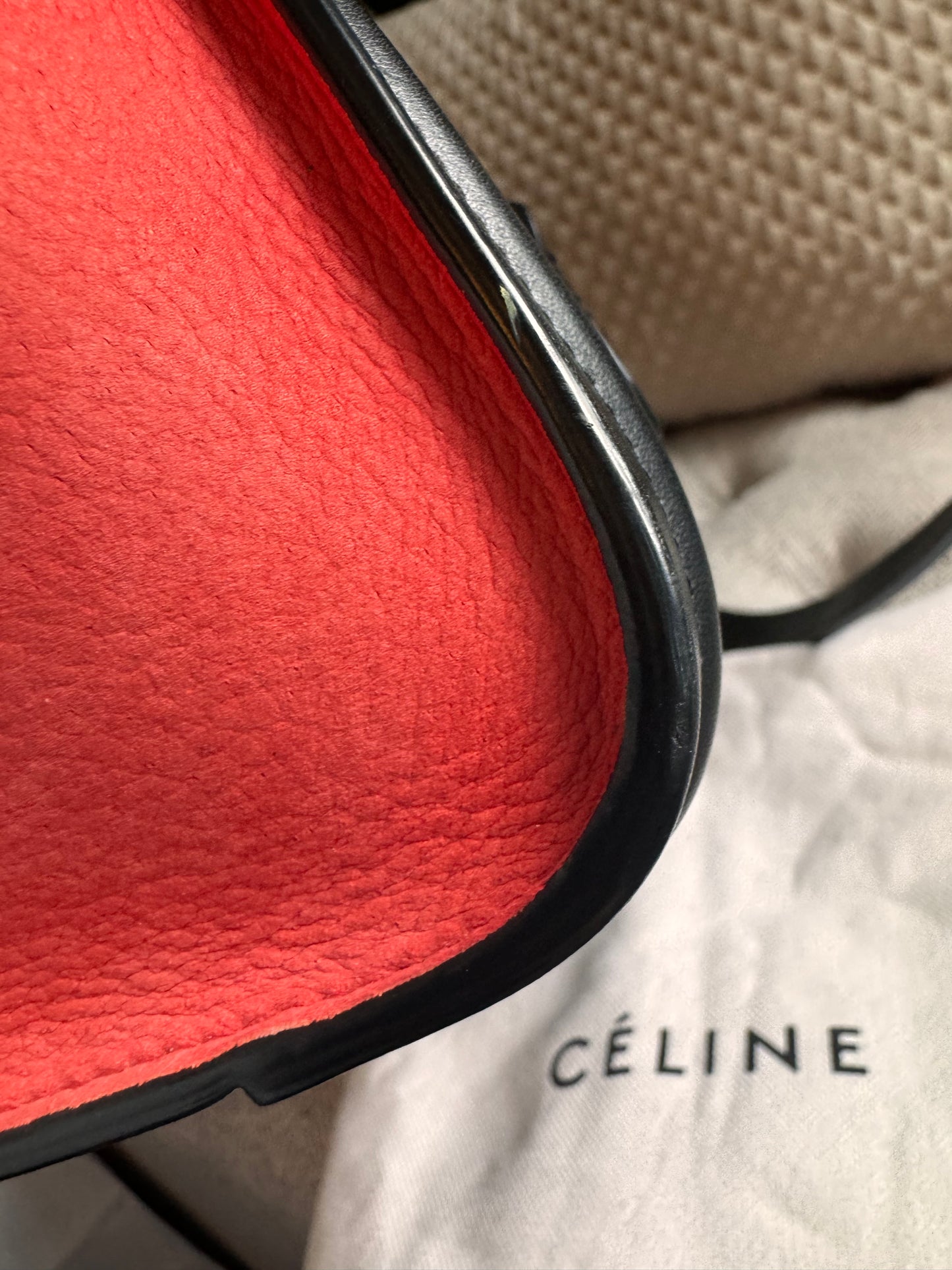 Celine Nano Luggage in TriColour