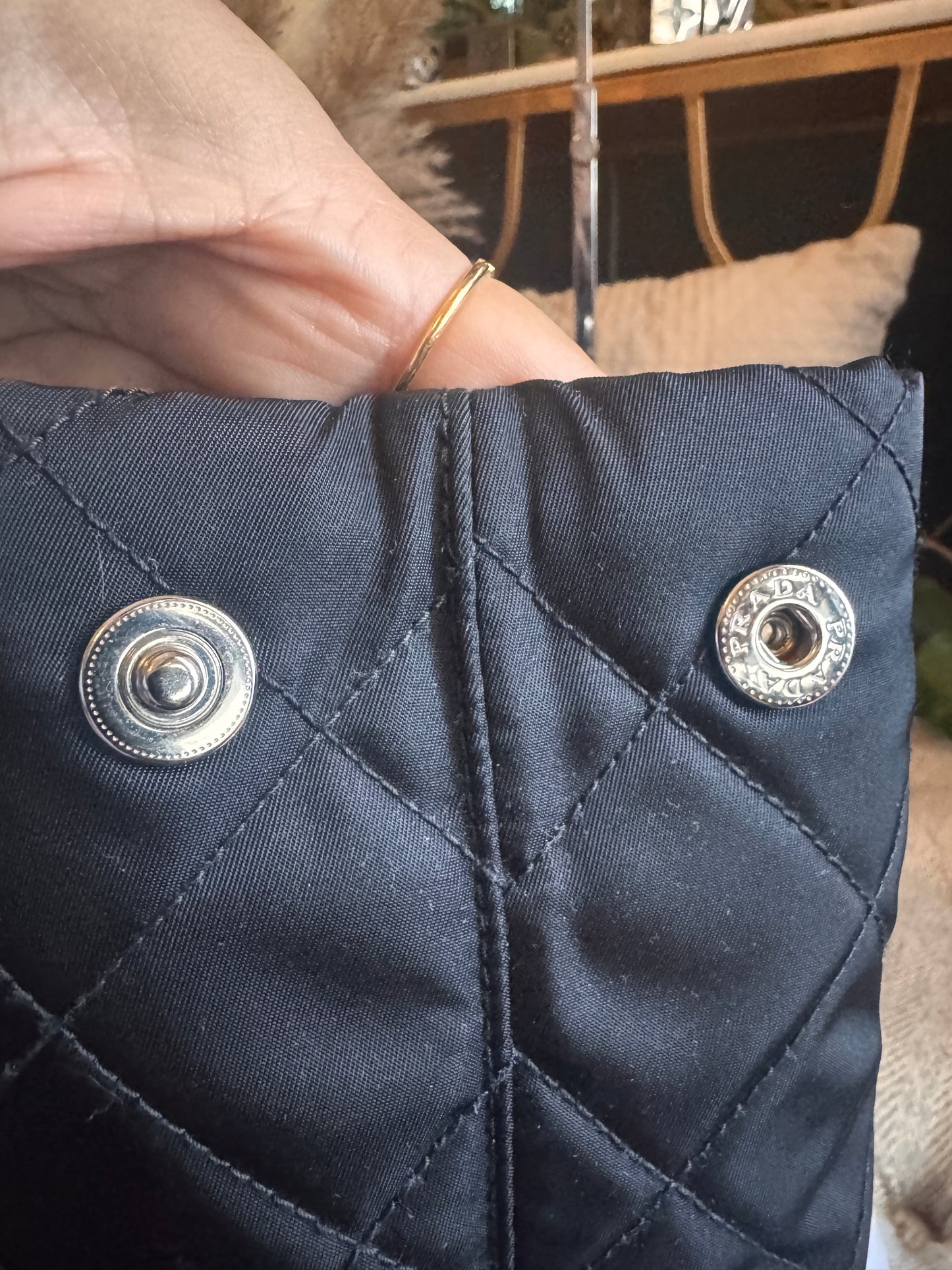 Prada Tessuto Nero Tote