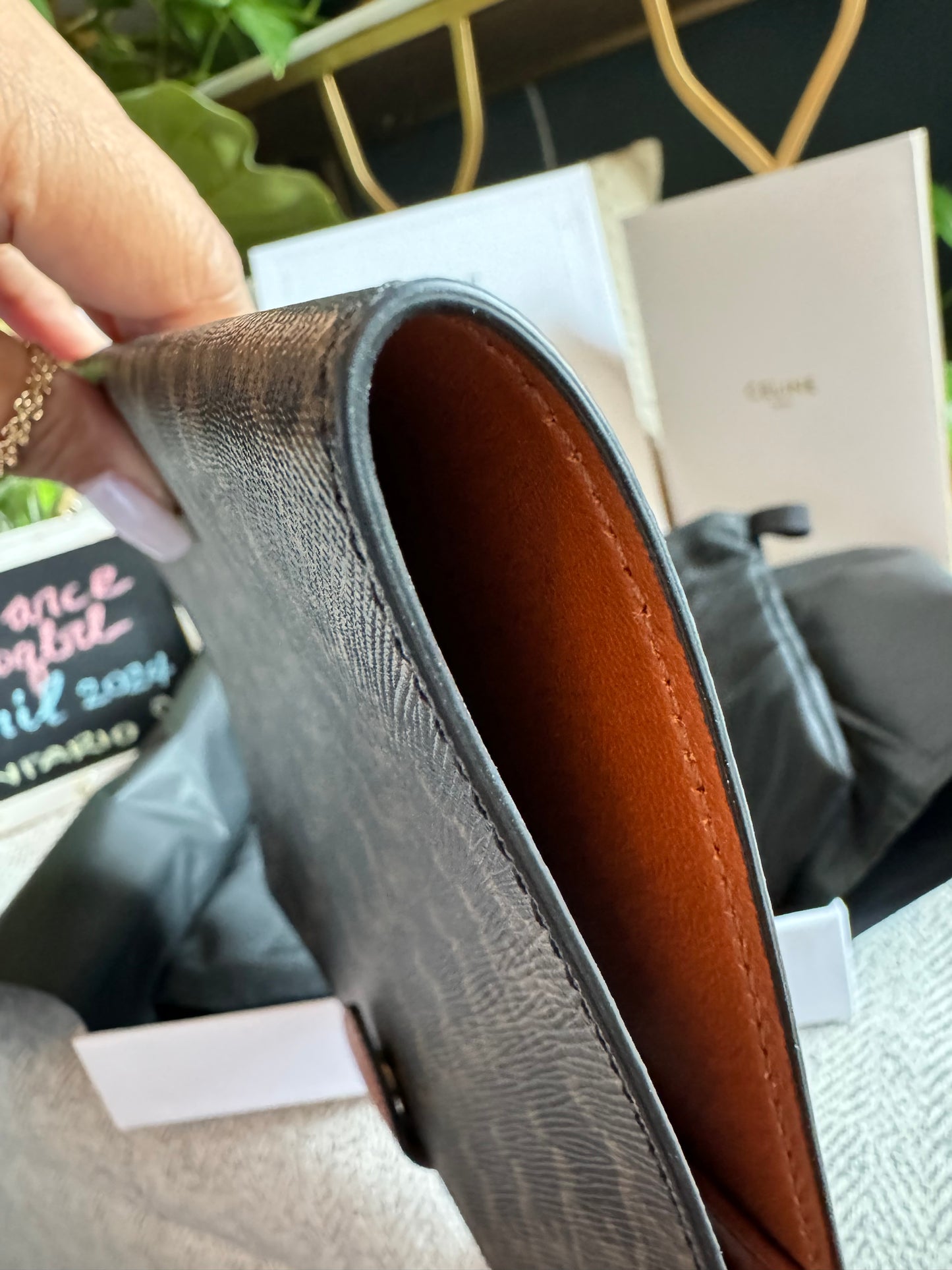 Celine set- Medium Notebook Cover and Notebook