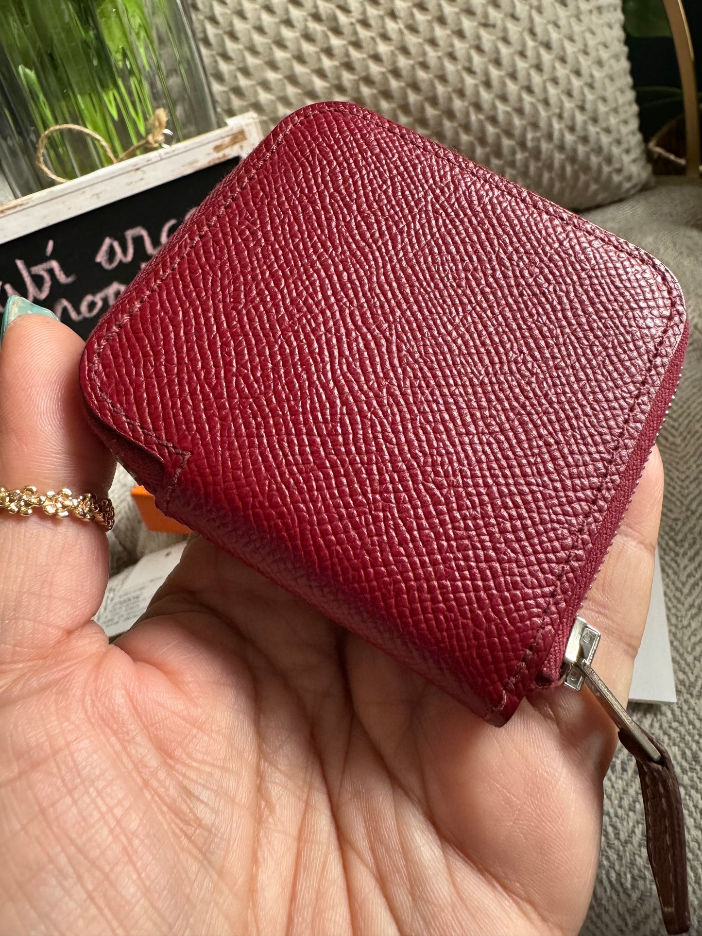 Hermes Silk’in Coin purse