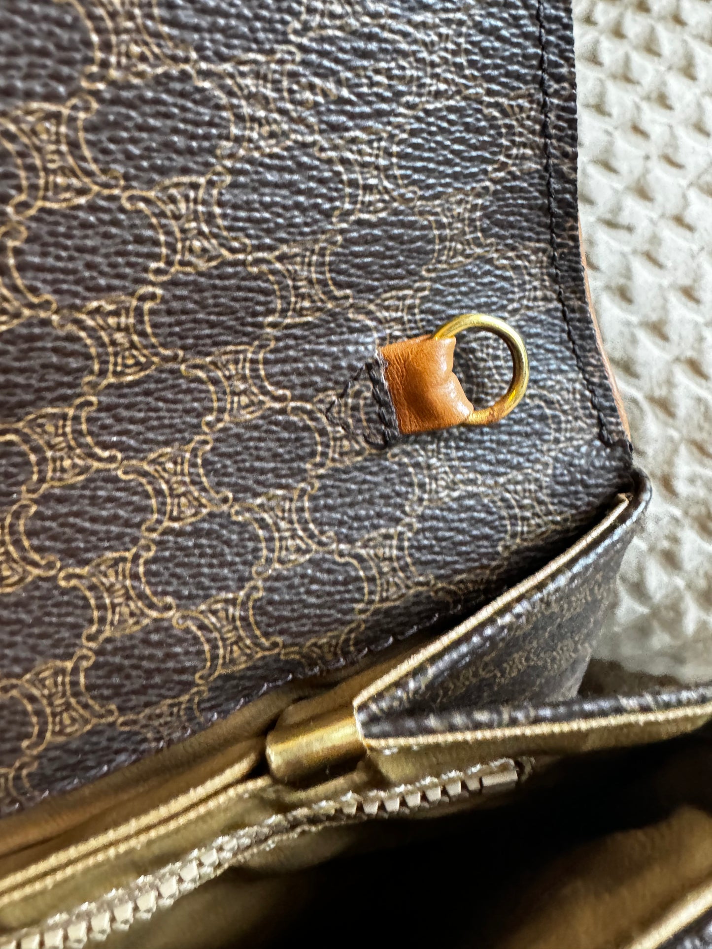Celine Vintage Macadam Clutch