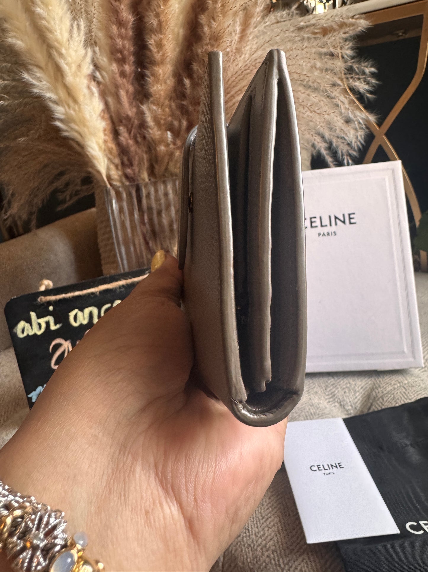 Celine Wallet Bi-Colour