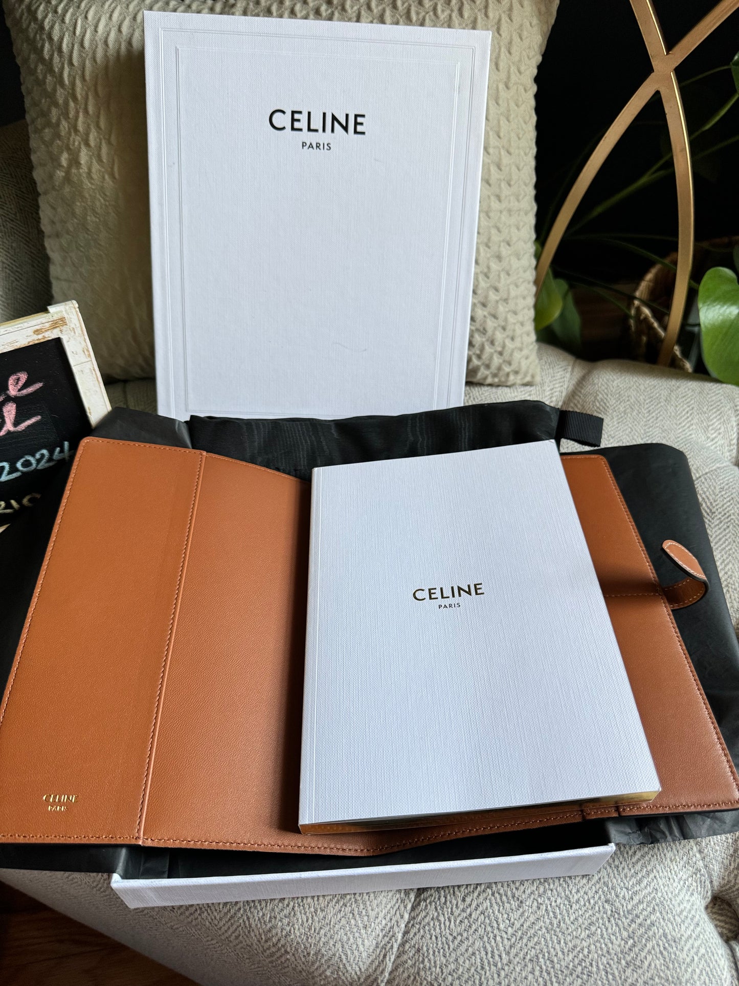 Celine set- Medium Notebook Cover and Notebook